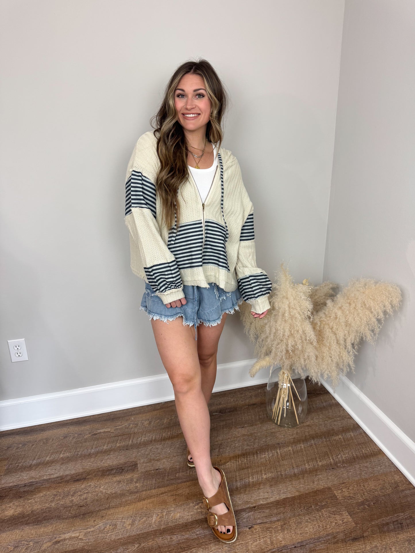 Sandalwood Knit Hoodie