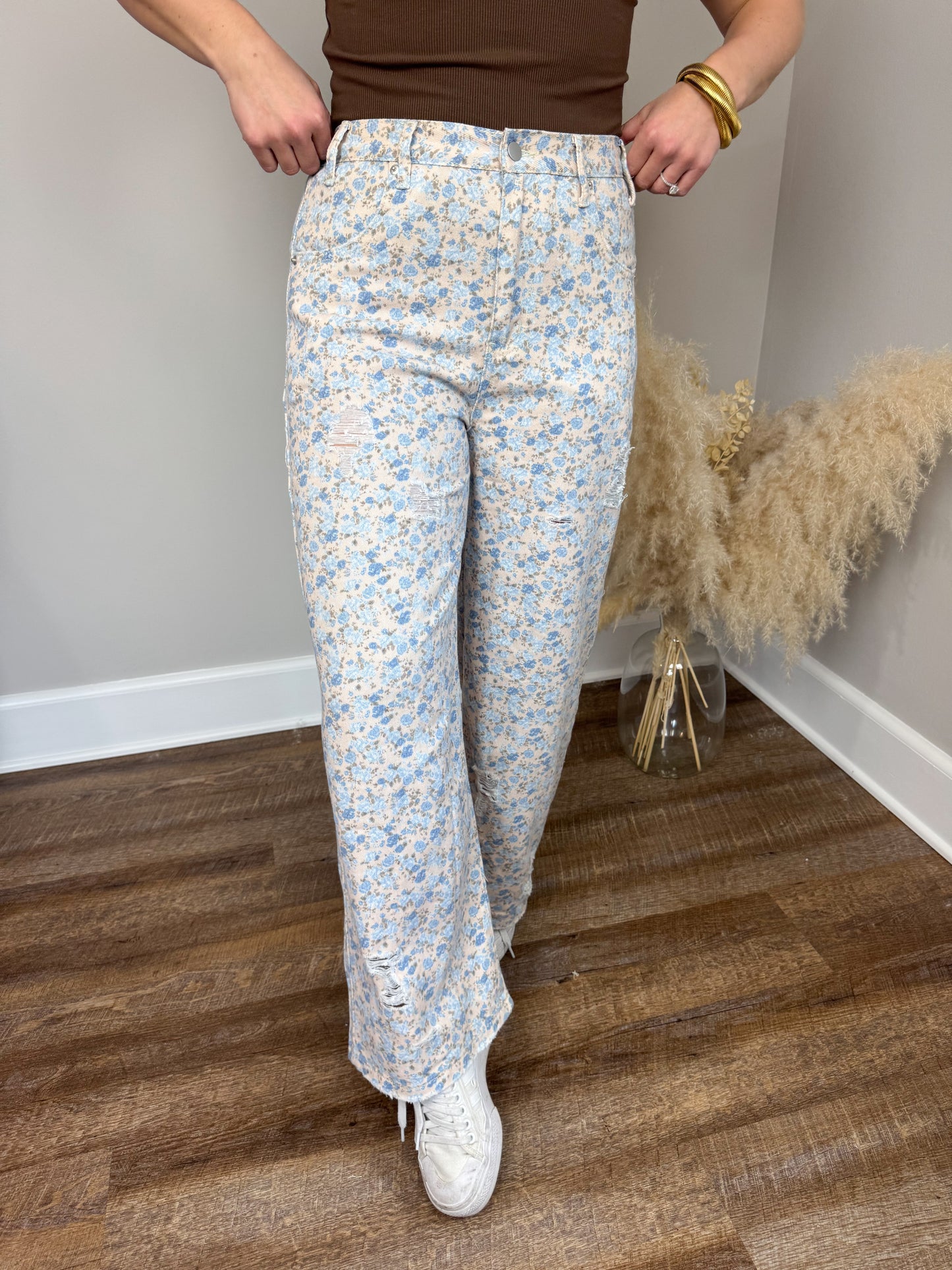 Ridgewalk Floral Pants FINAL SALE