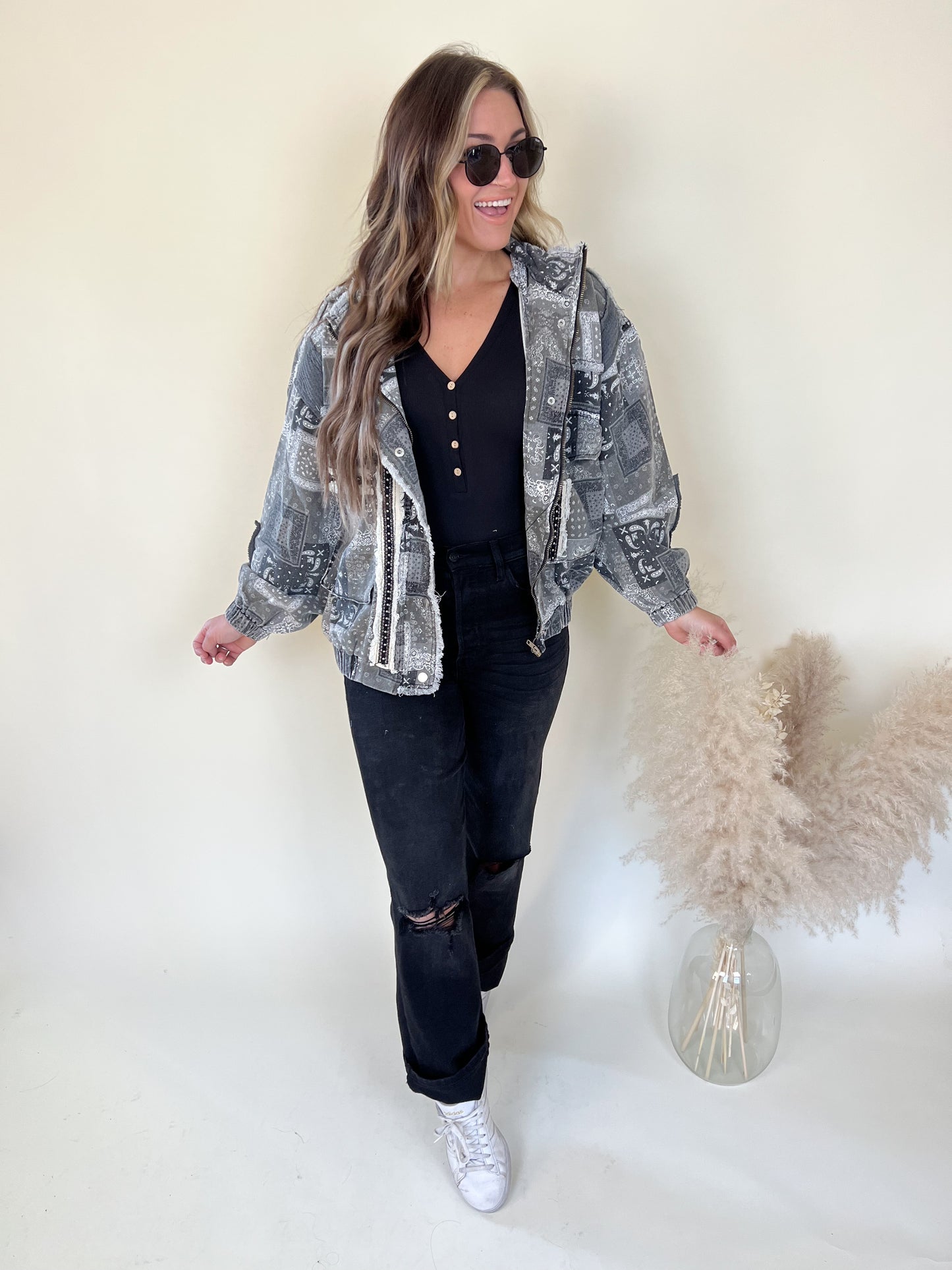 Pages Turned Bandana Jacket