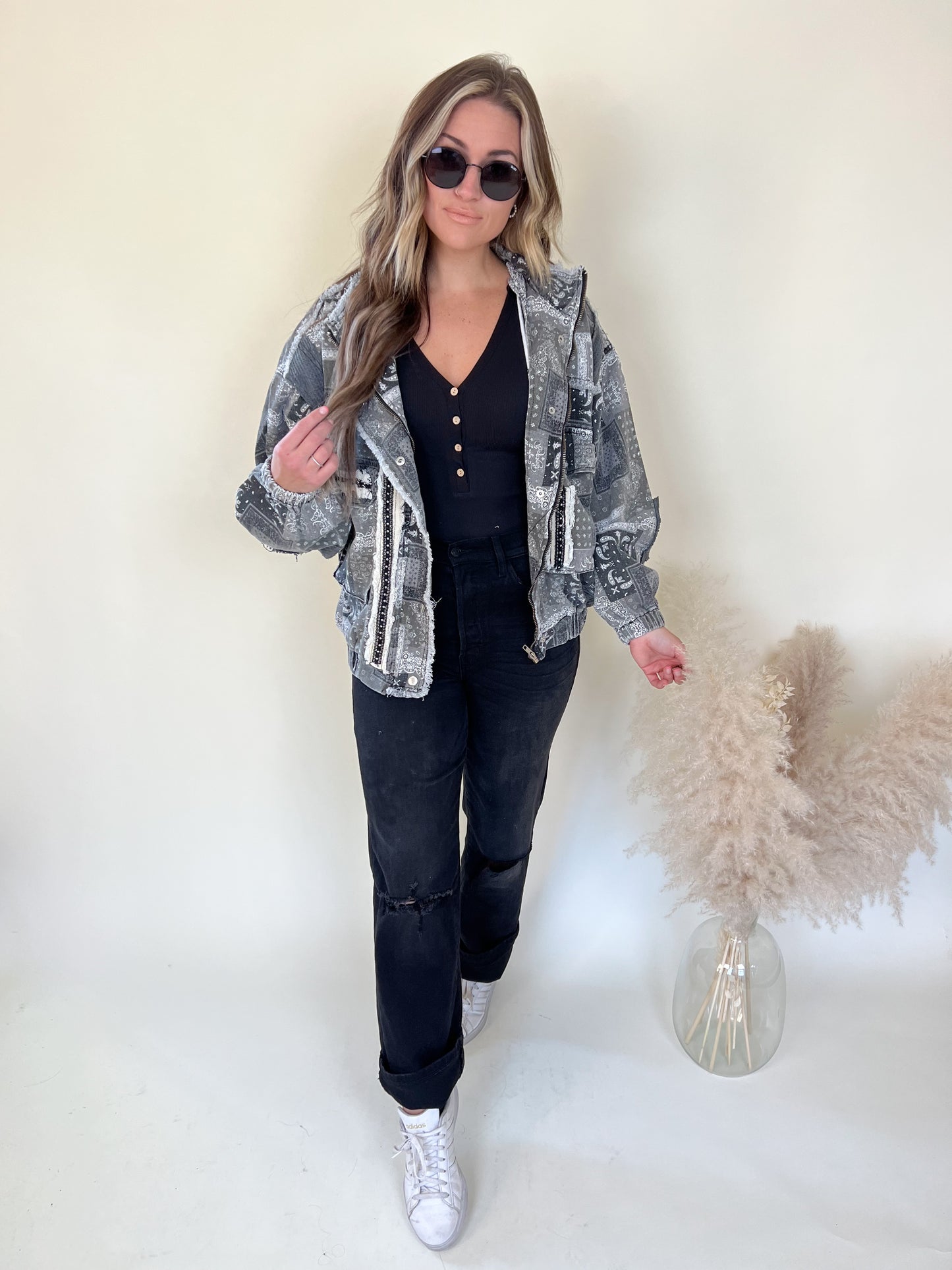 Pages Turned Bandana Jacket