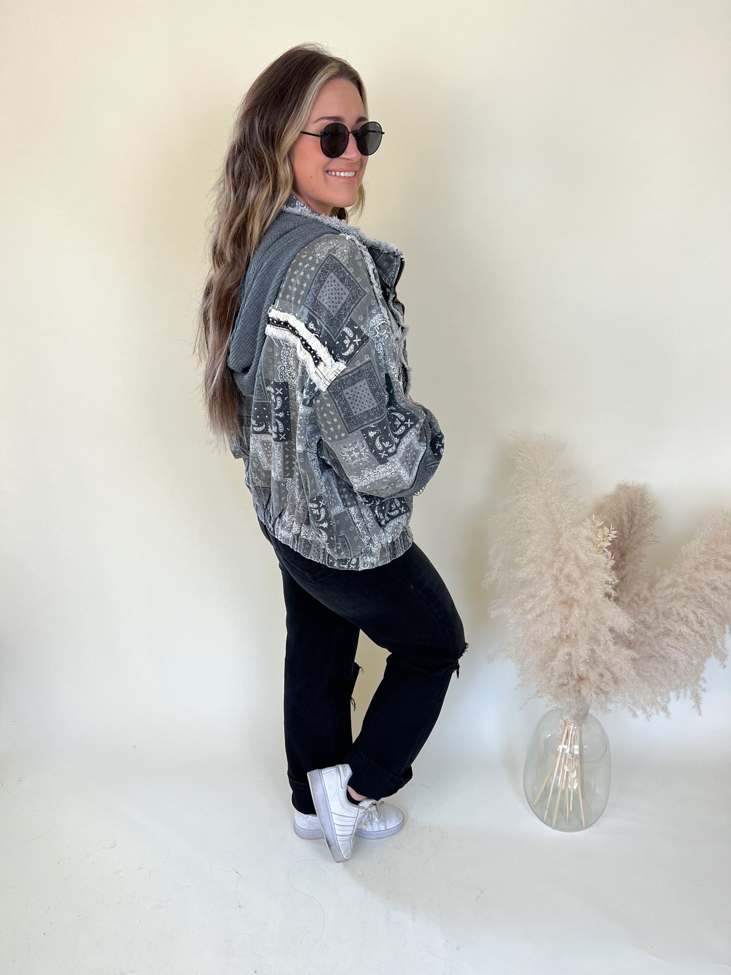 Pages Turned Bandana Jacket