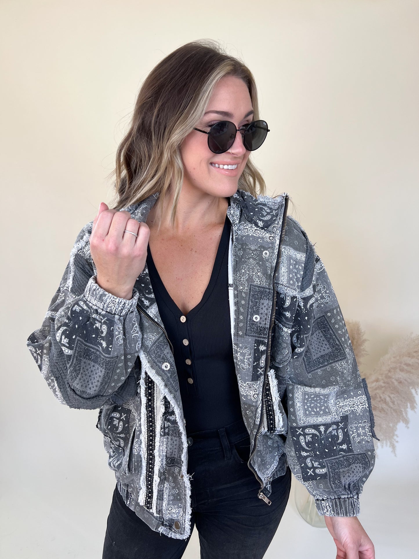 Pages Turned Bandana Jacket