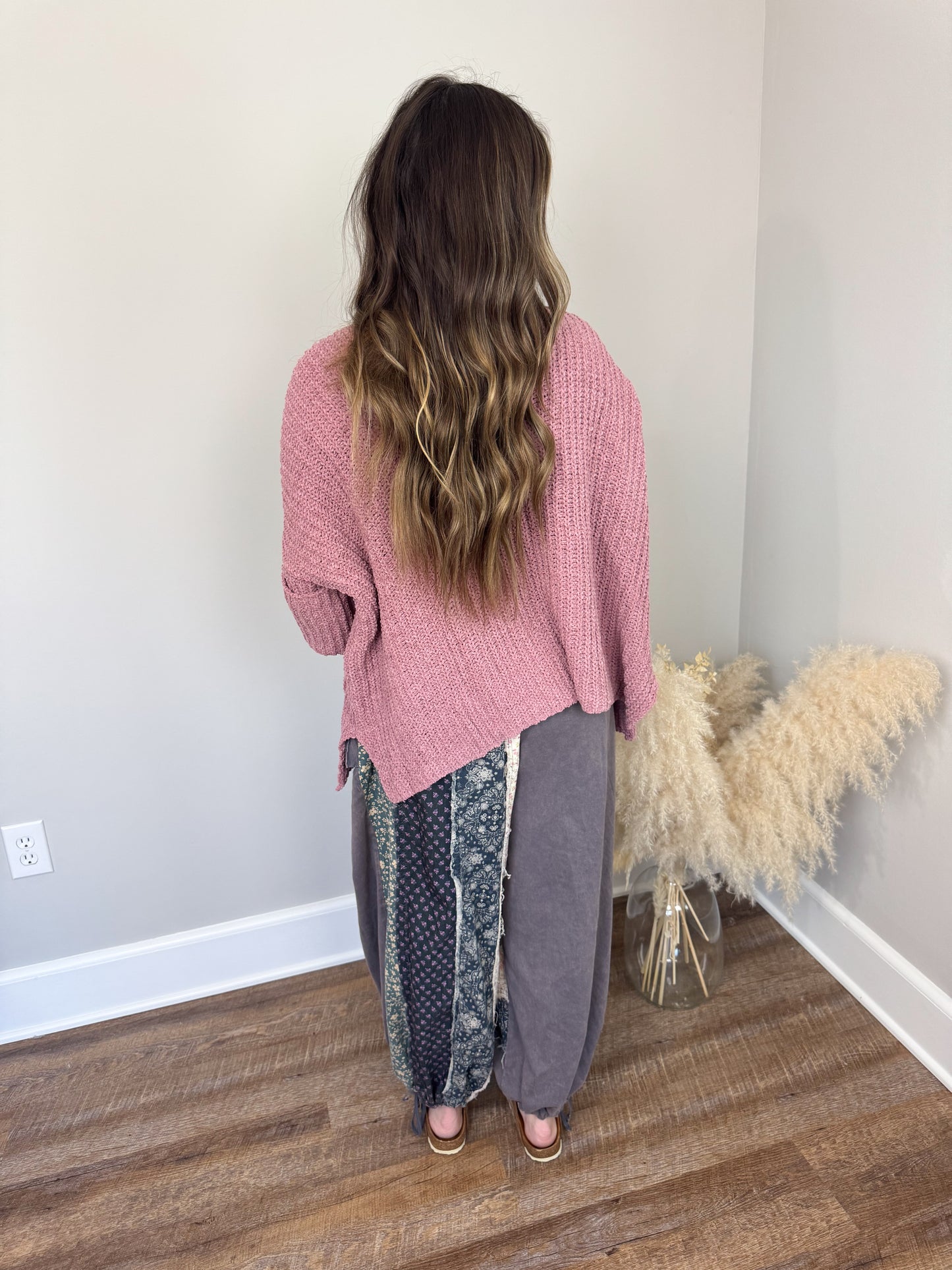 Rowan Chunky Cardigan | Mauve