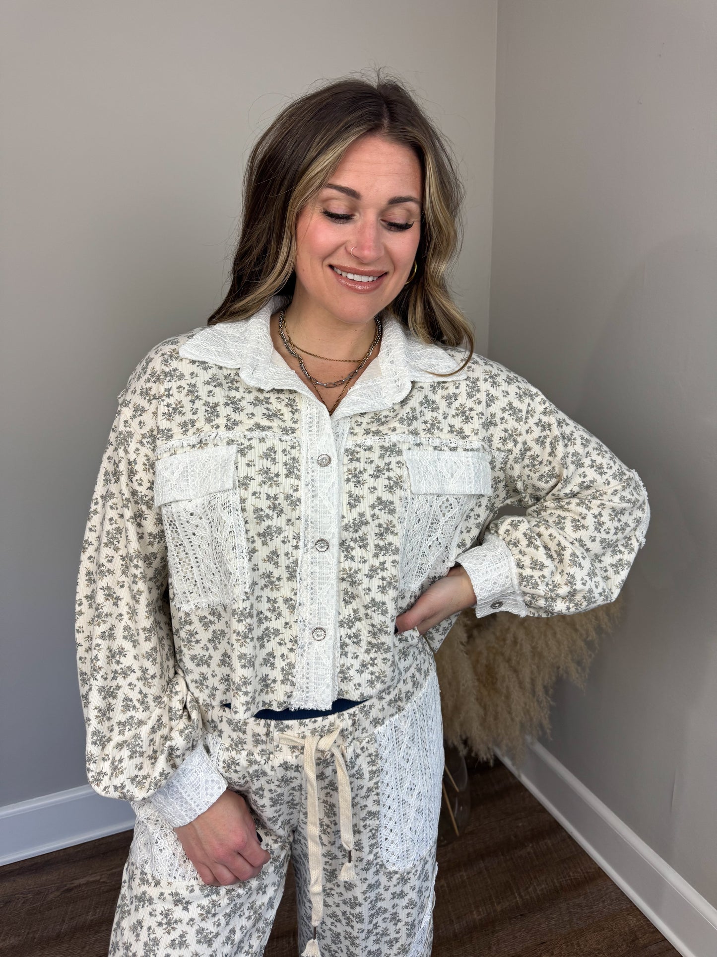 Brittany Floral Top