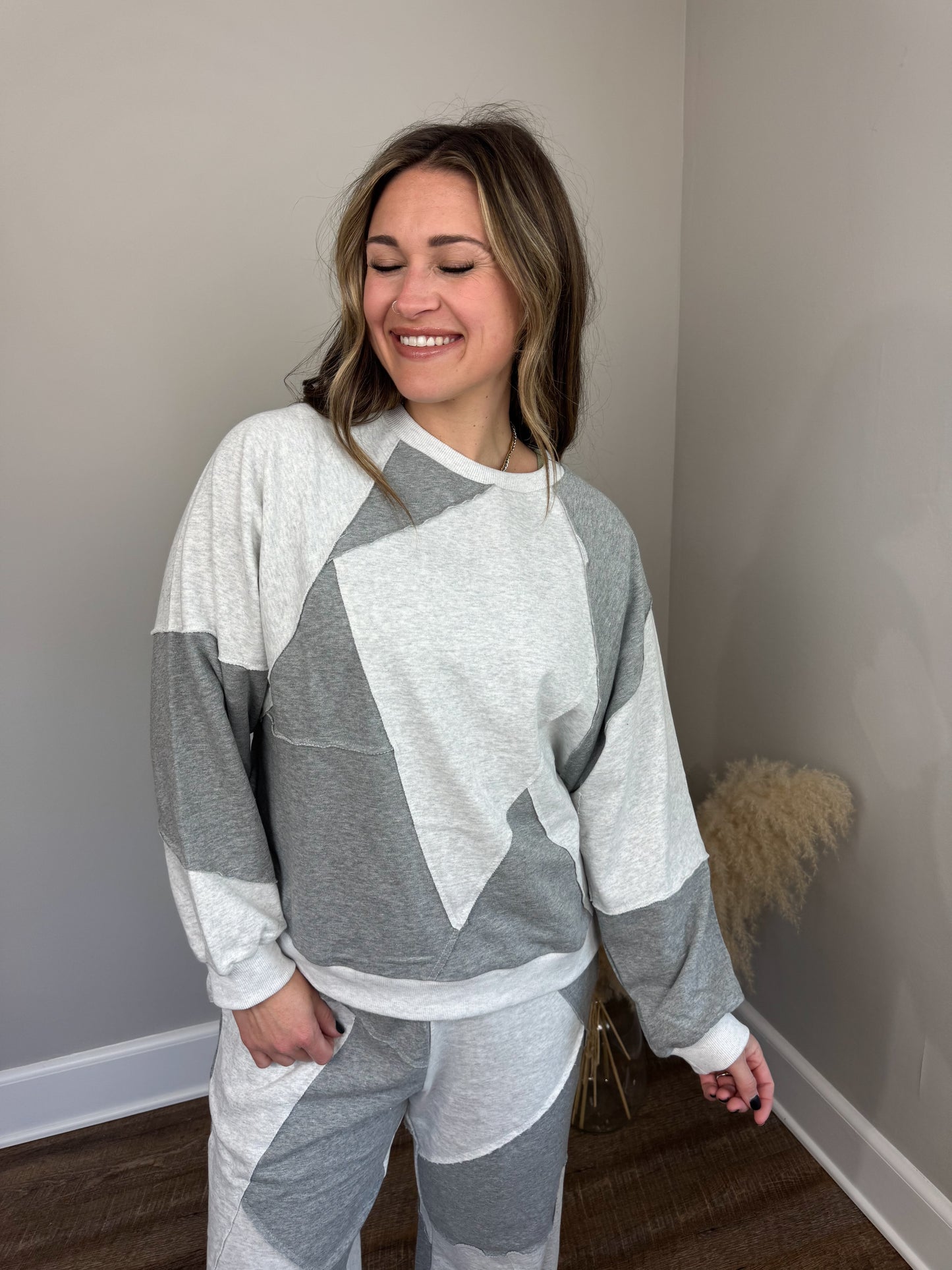 Kameron Patchwork Sweatshirt