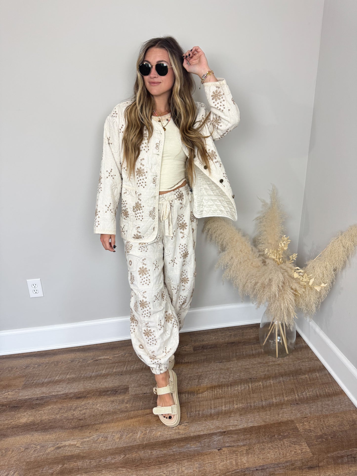 Moonstone Quilted Jacket