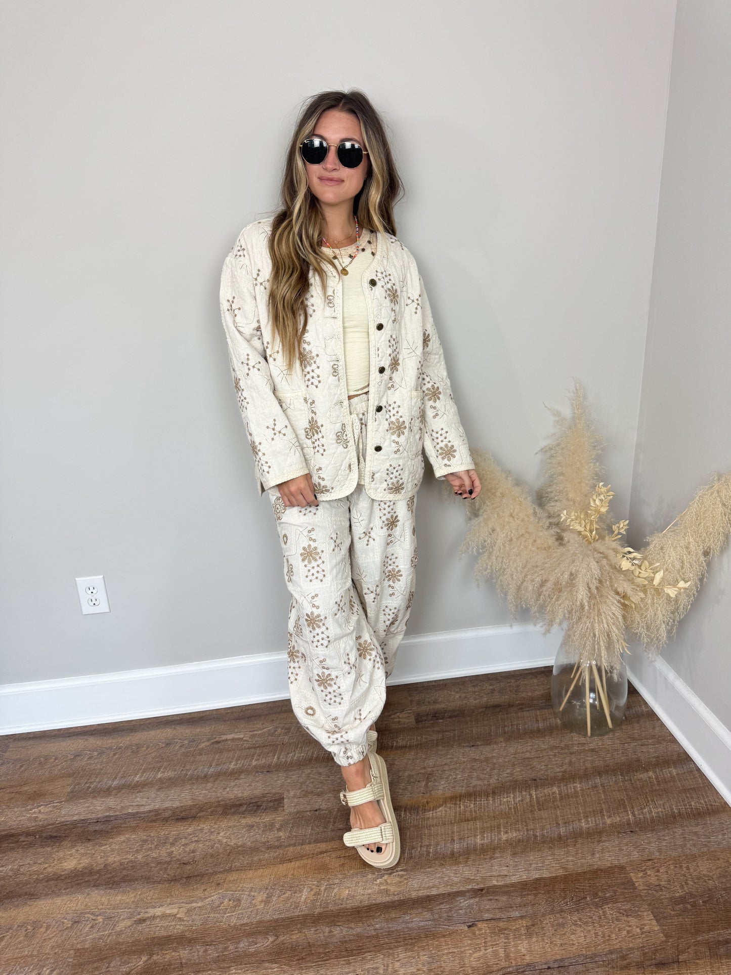 Moonstone Quilted Jacket