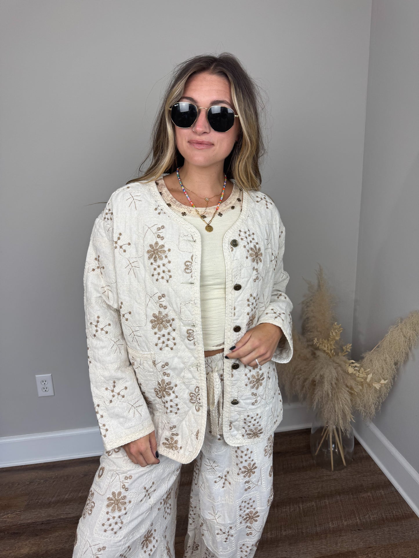 Moonstone Quilted Jacket