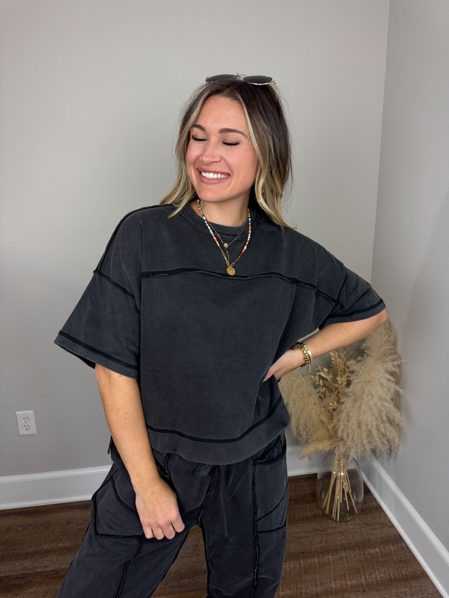 Slow Sunday Top | Black