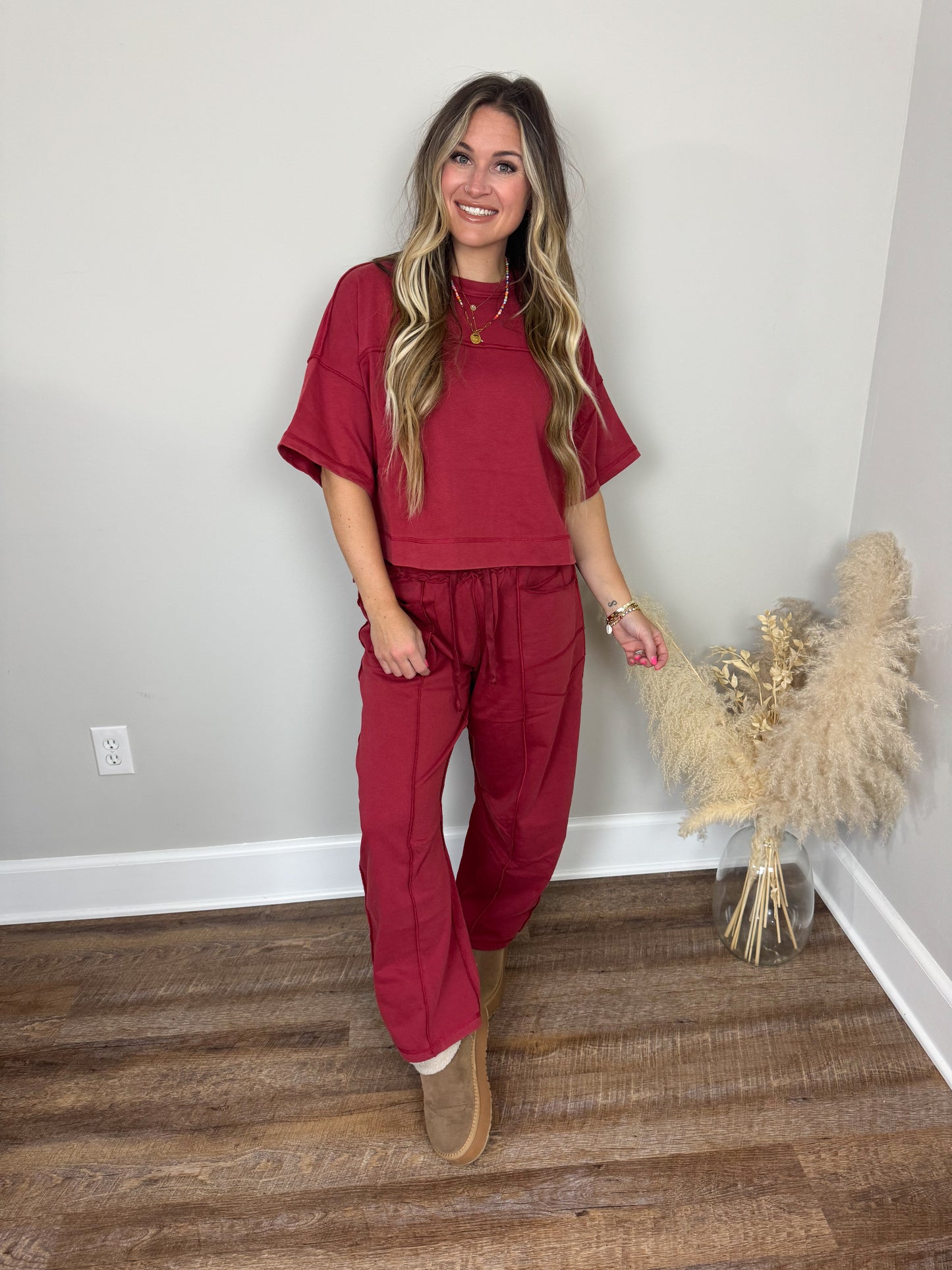 Slow Sunday Top | Wine