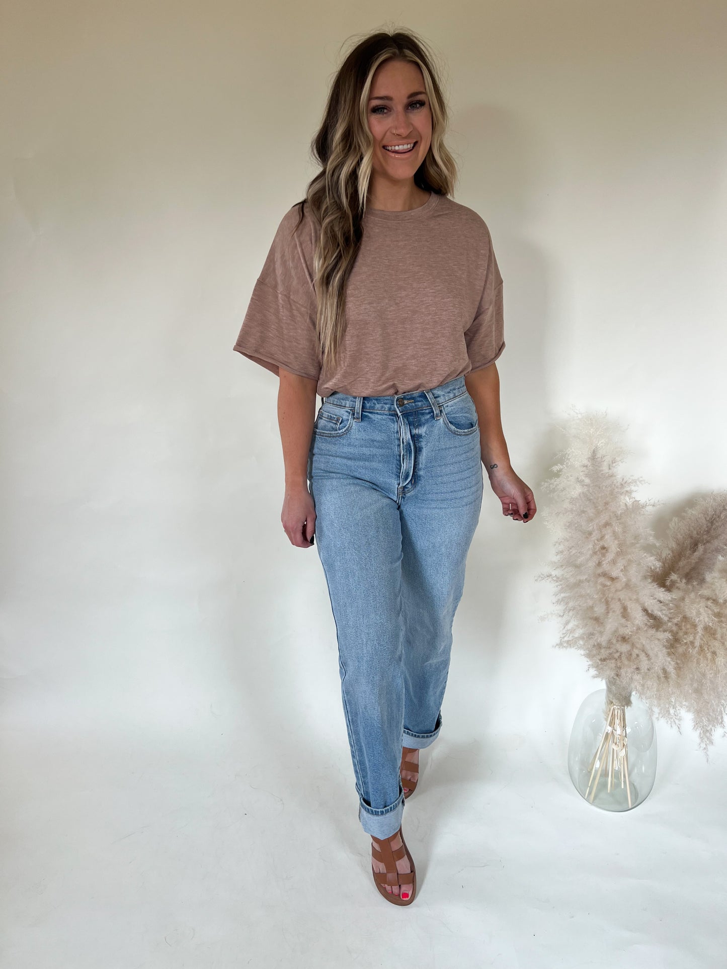 Impatient T-Shirt Bodysuit | Mocha