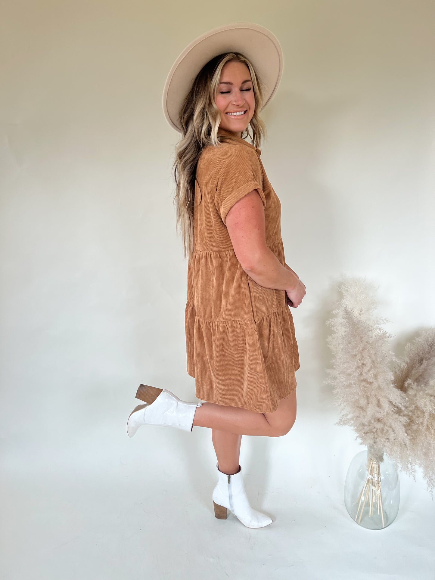 Lainey Corduroy Dress