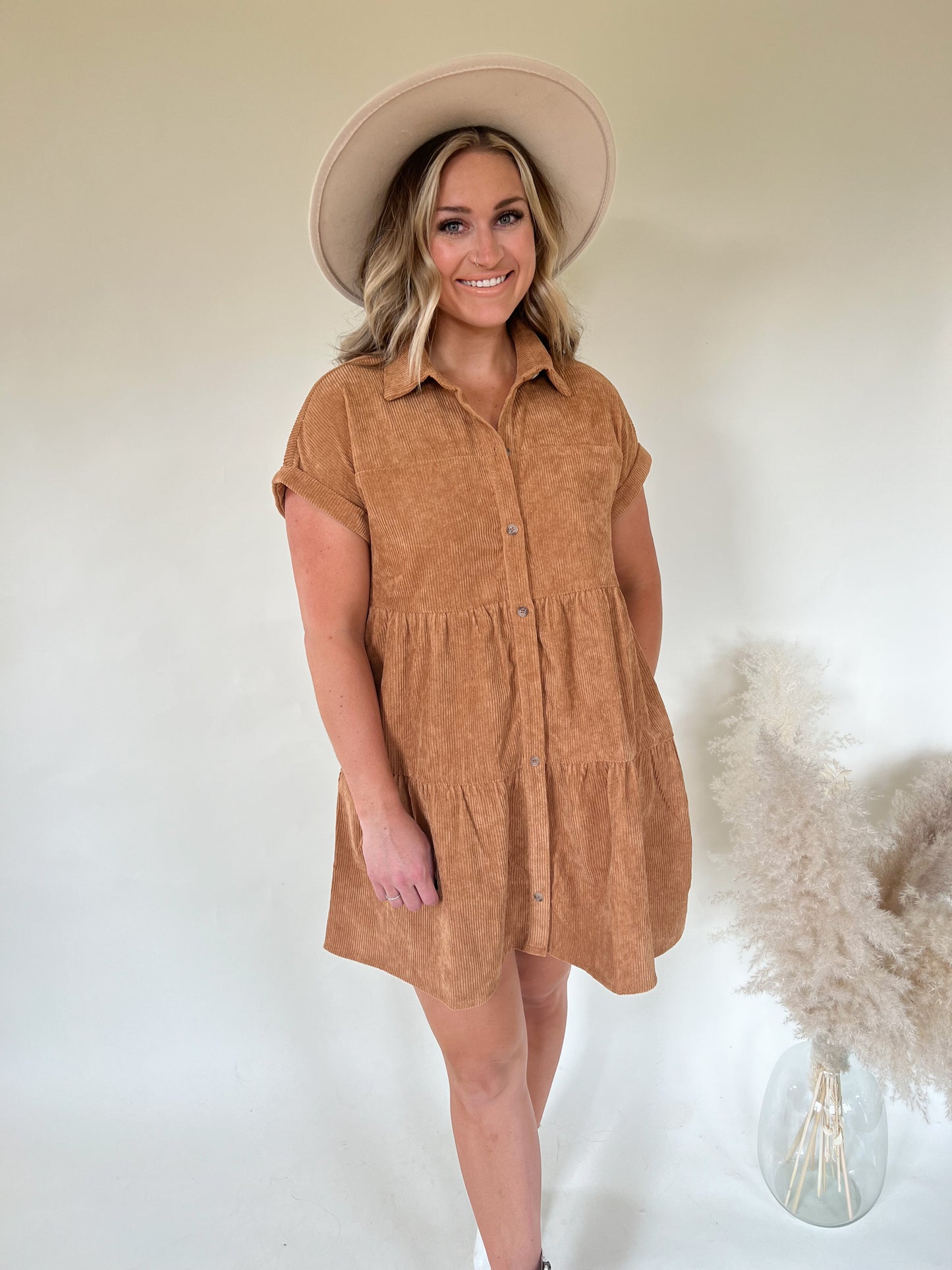 Lainey Corduroy Dress