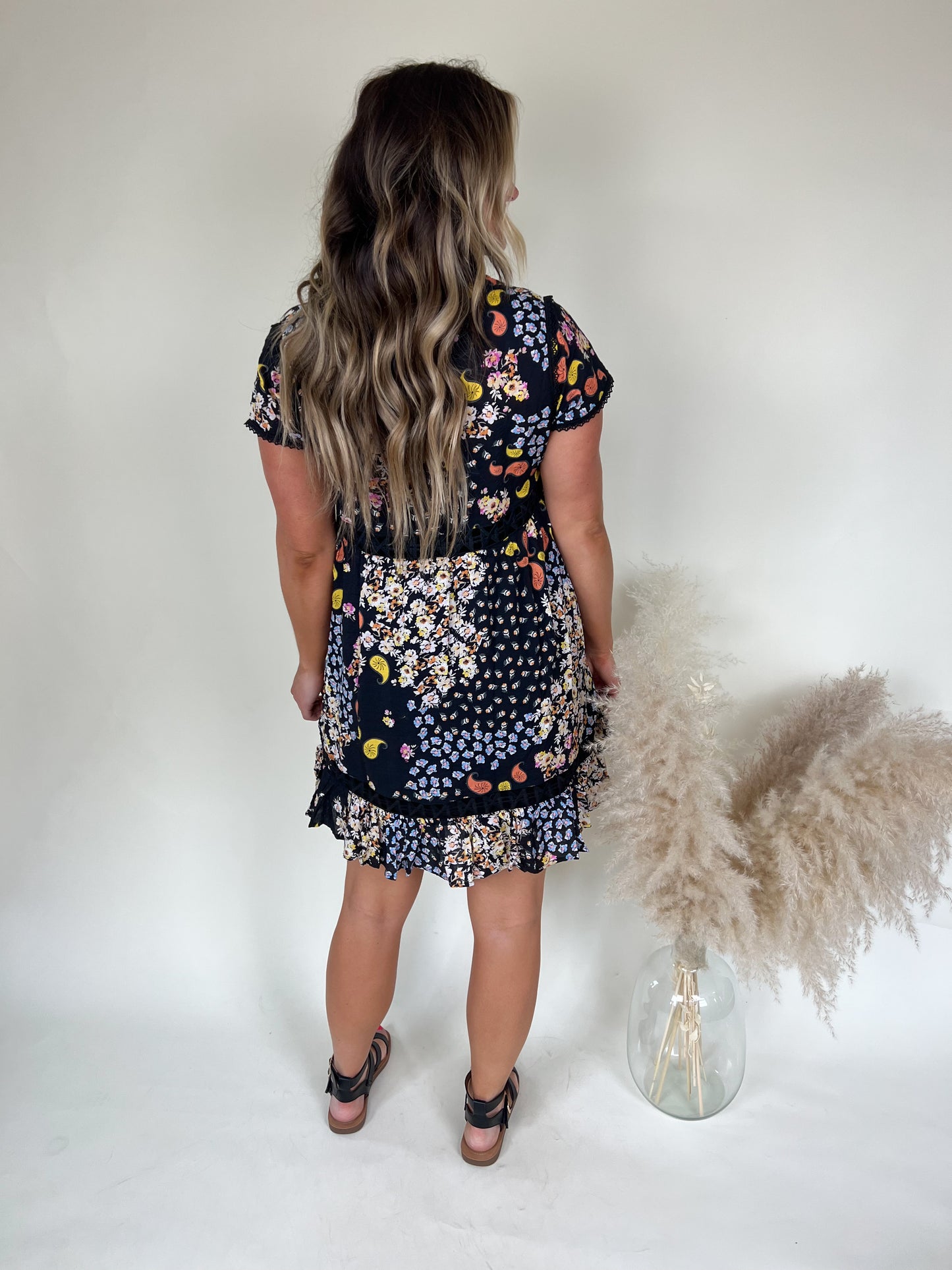 In Blooms Mini Dress