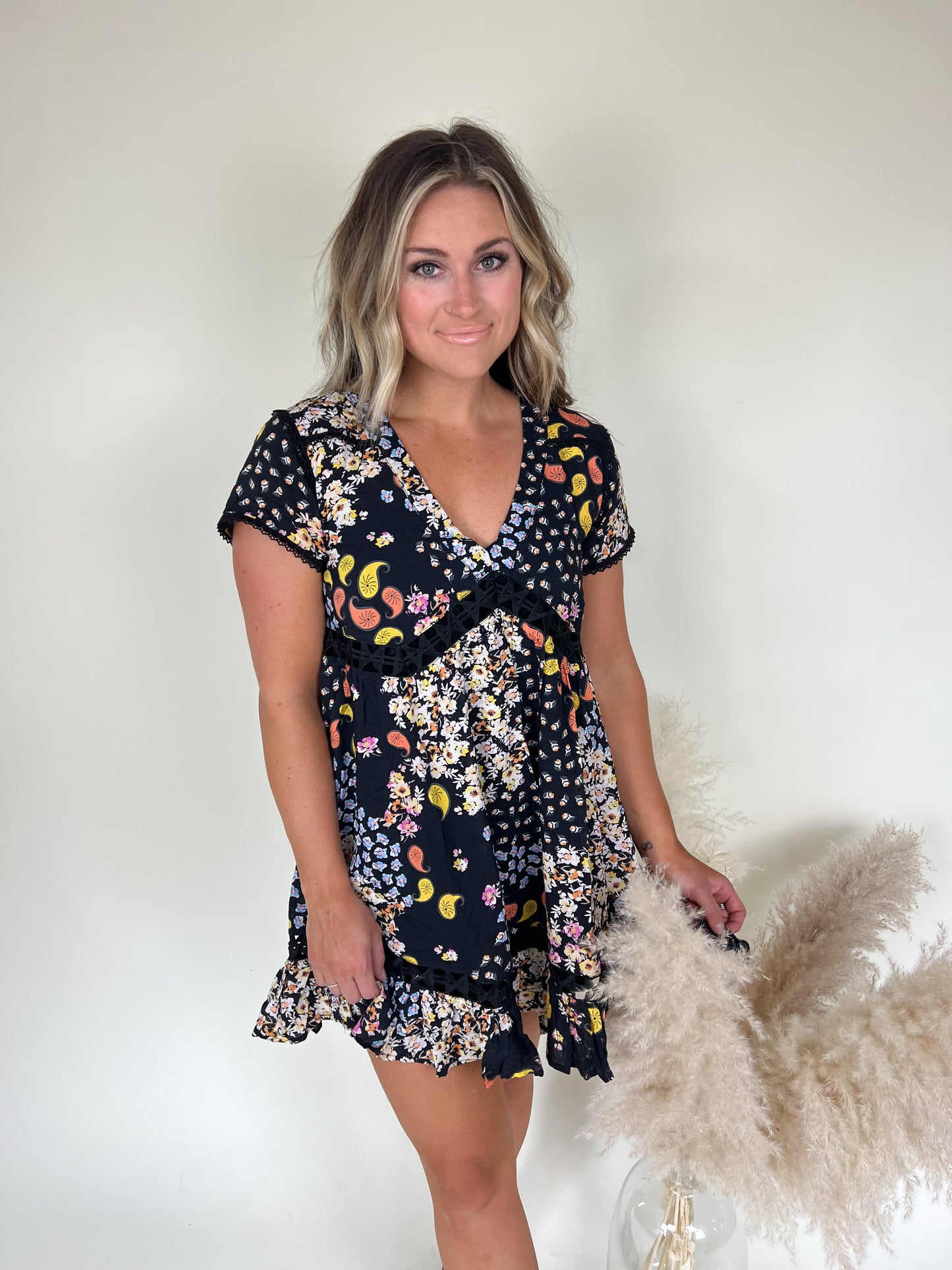 In Blooms Mini Dress