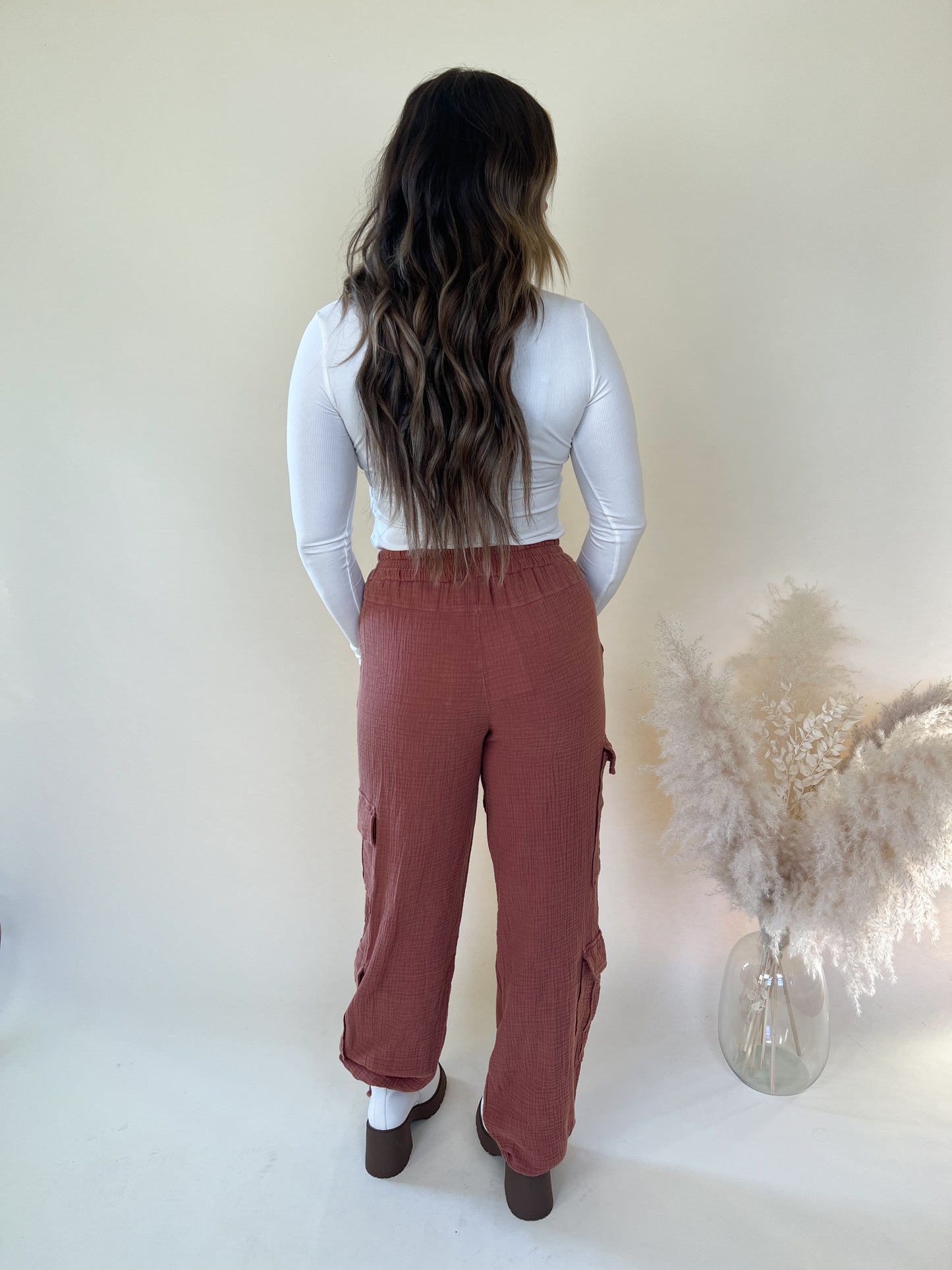 Tonight Mineral Wash Cargos | Terracotta
