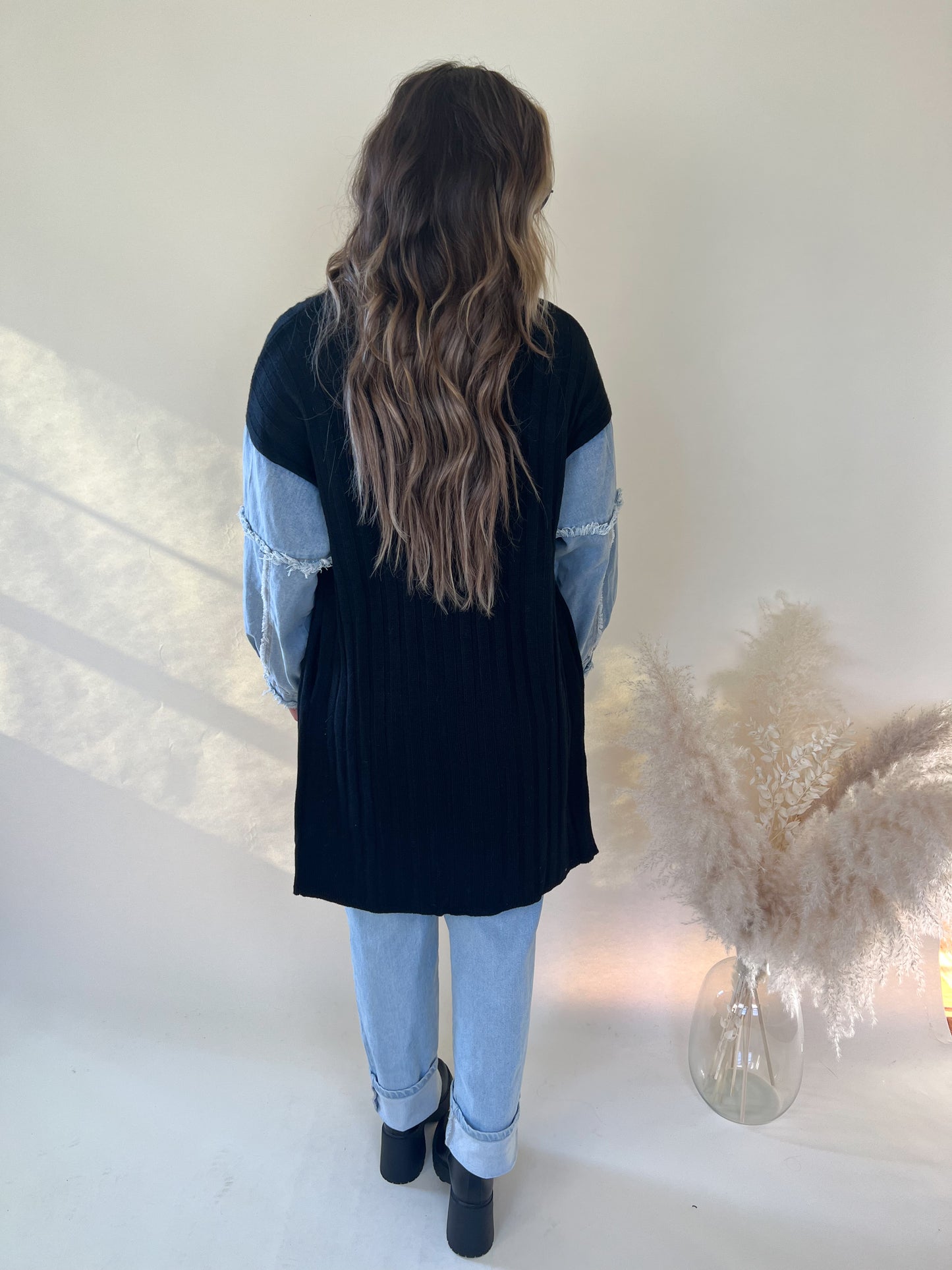 Lexington Denim Cardigan