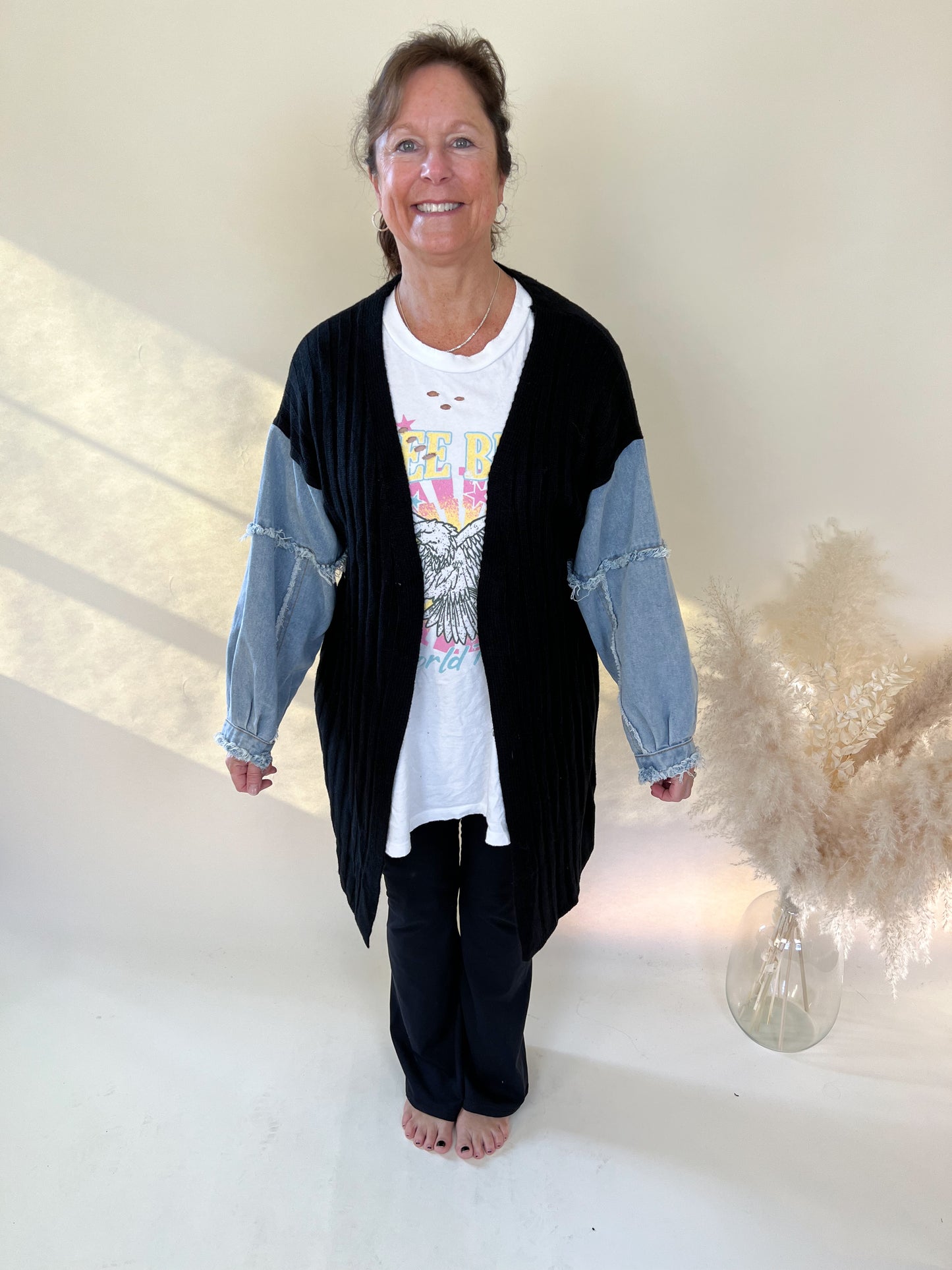 Lexington Denim Cardigan