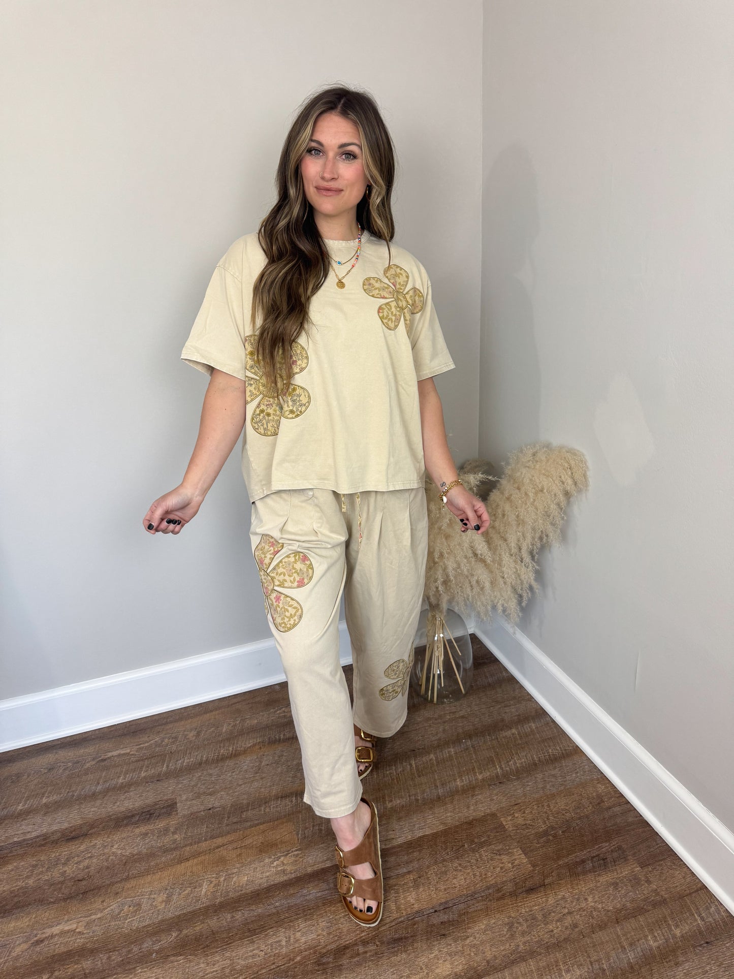 Alaska Floral Patch Pants