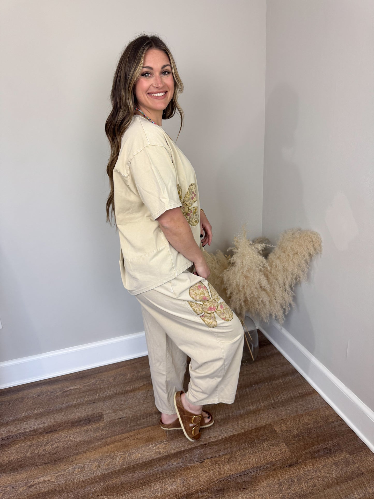 Alaska Floral Patch Pants