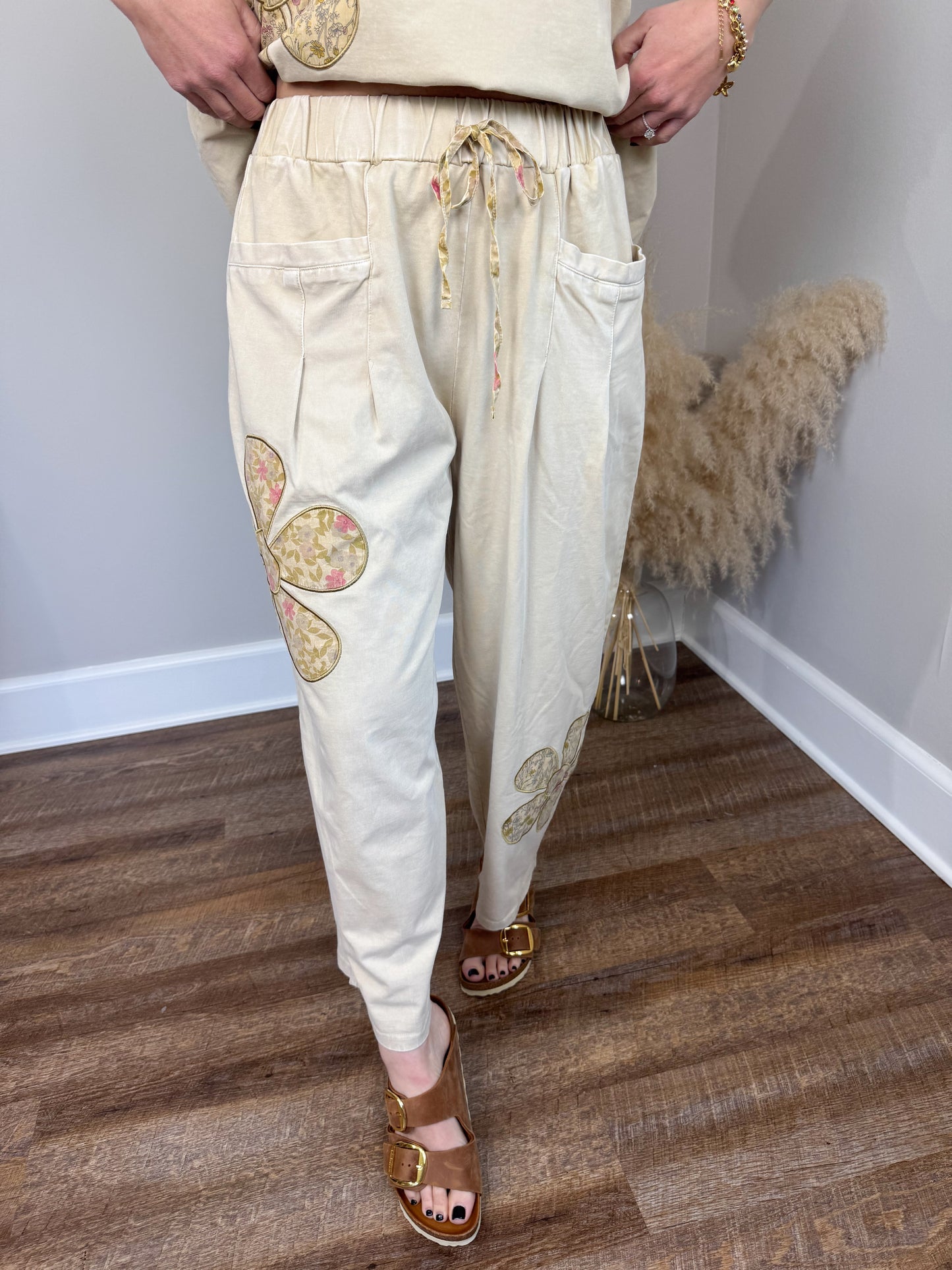 Alaska Floral Patch Pants