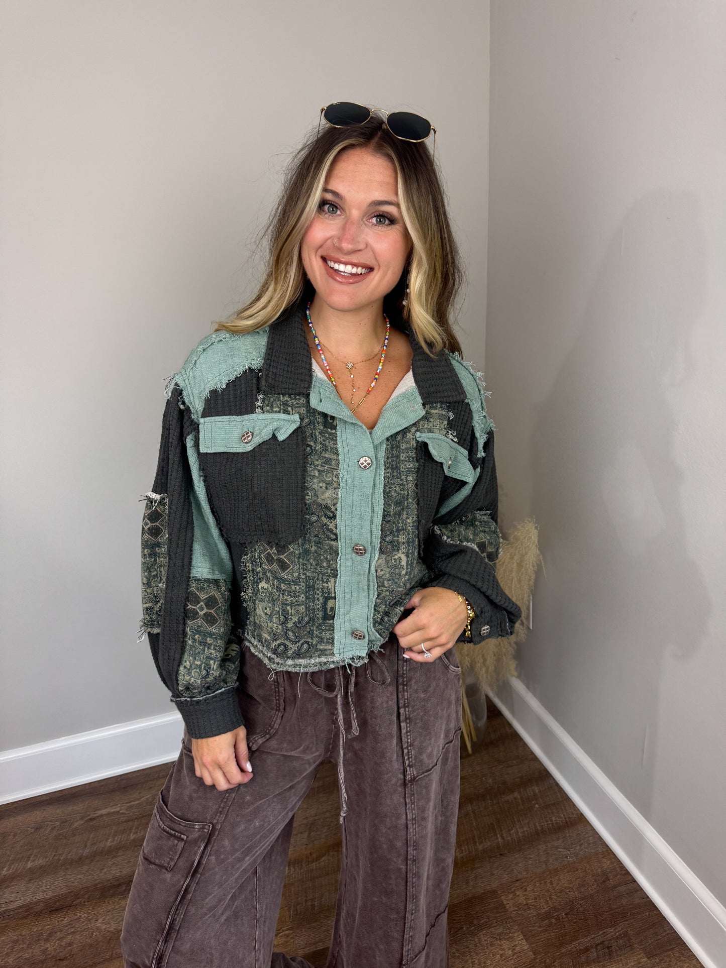 Autumn Stroll Contrast Jacket