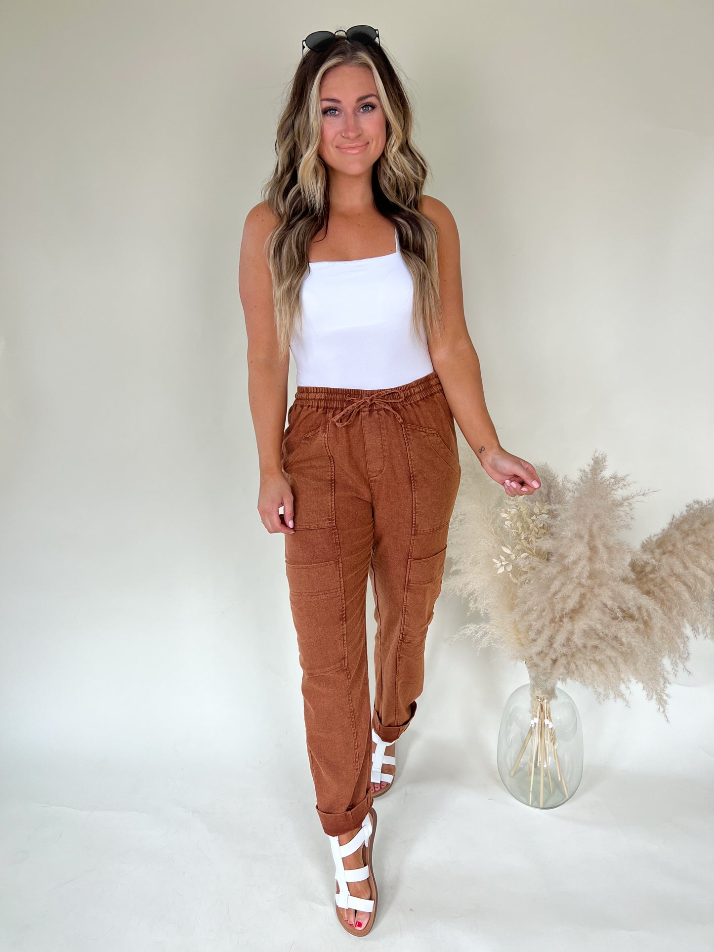 Full Send Cargo Pants | Cinnamon