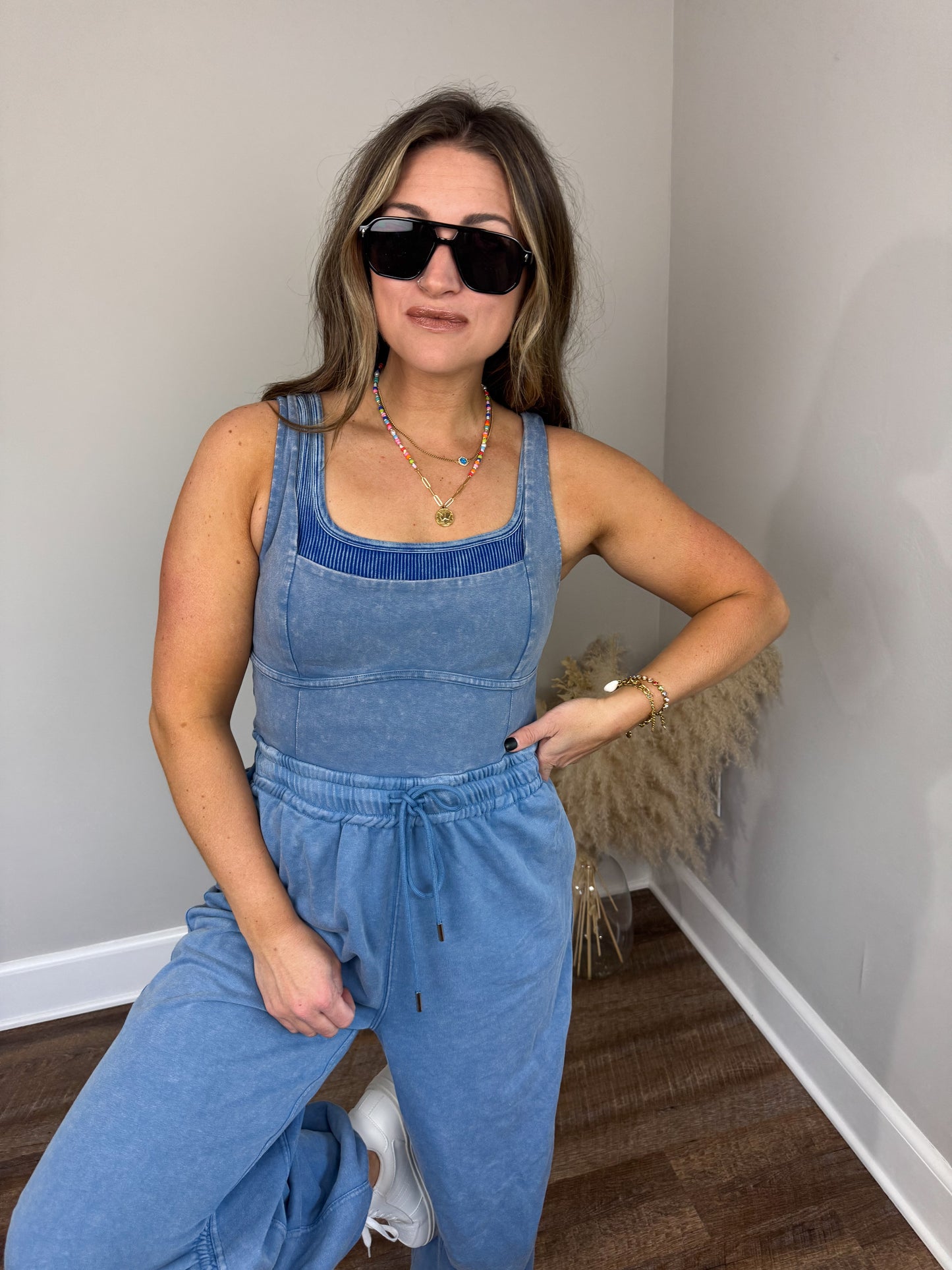 Palm Beach Jumpsuit | Denim