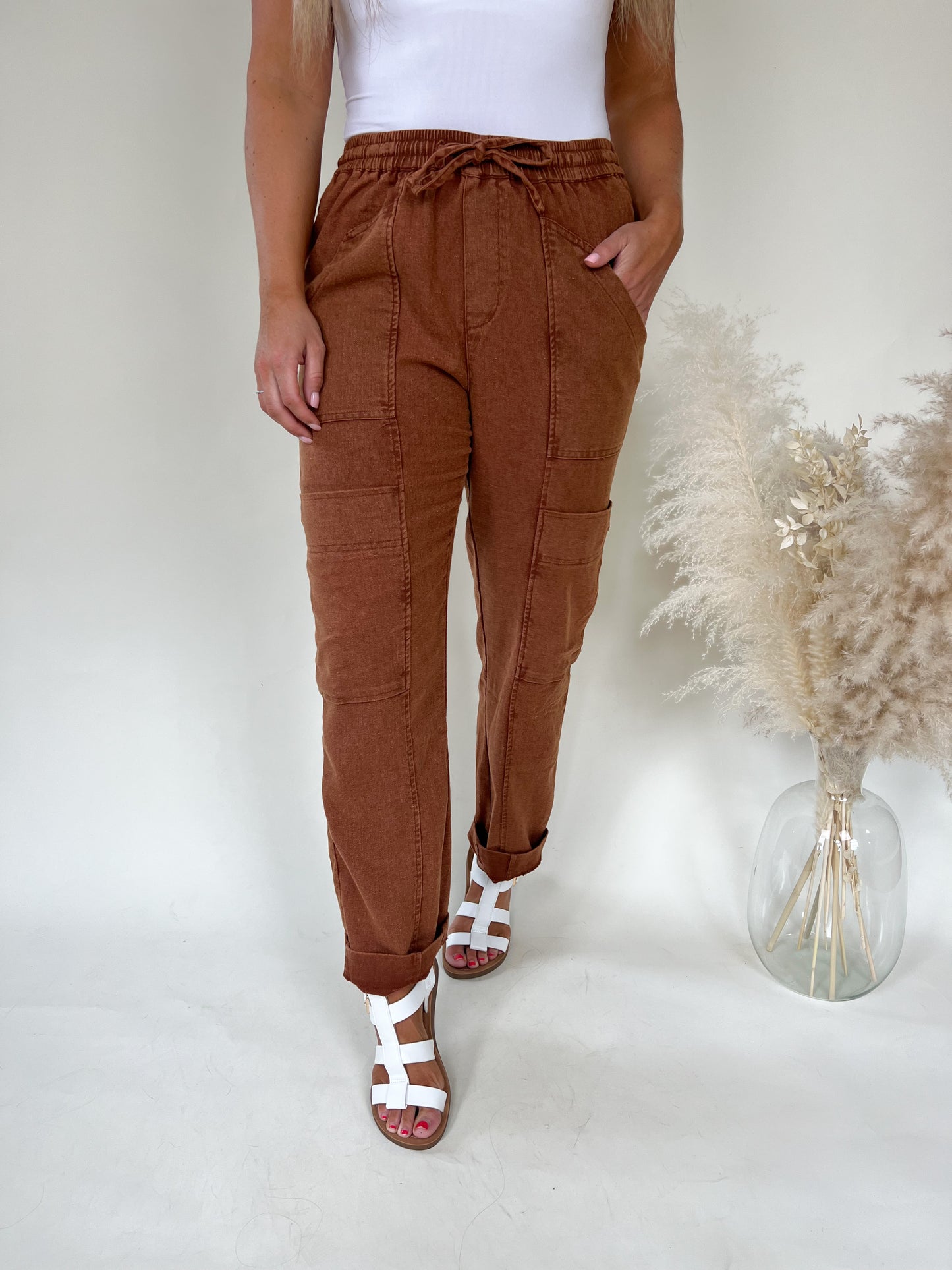 Full Send Cargo Pants | Cinnamon