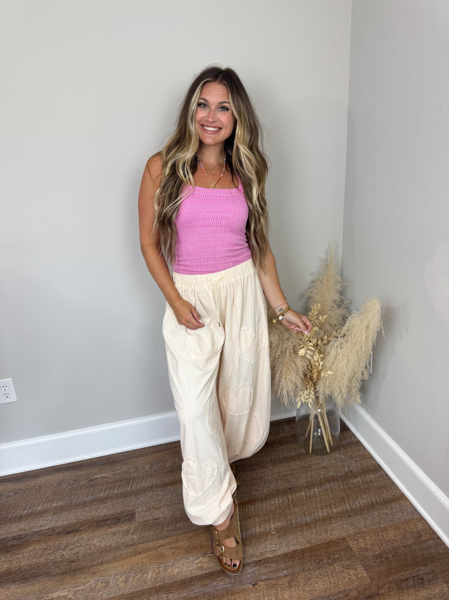 Meadow Daze Seamless Top | Candy Pink