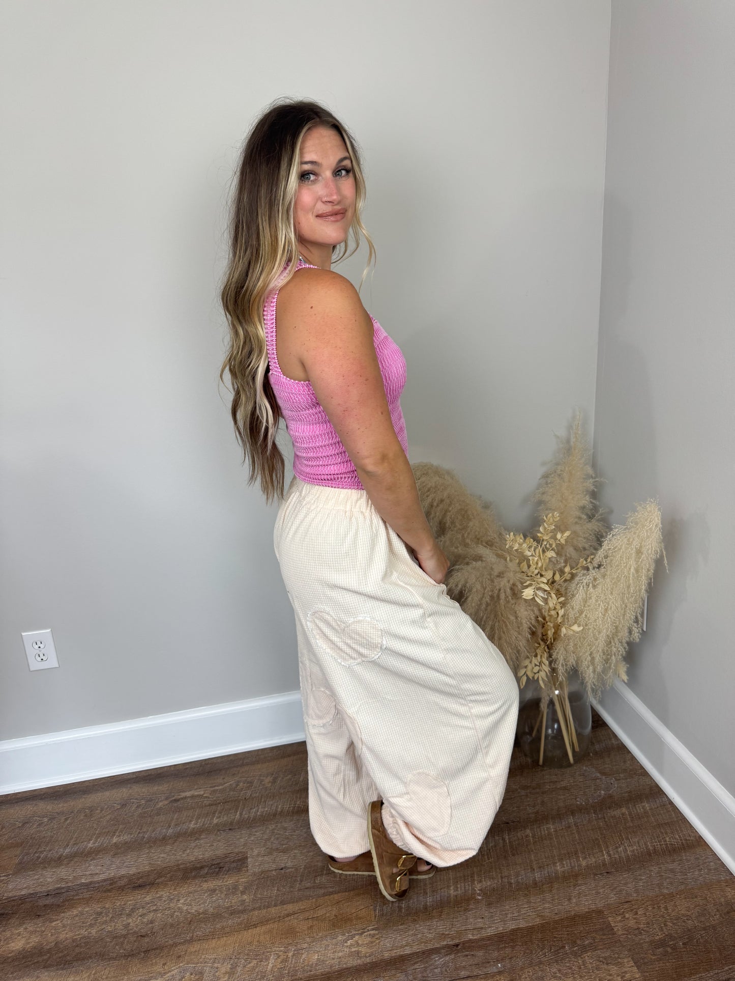 Meadow Daze Seamless Top | Candy Pink