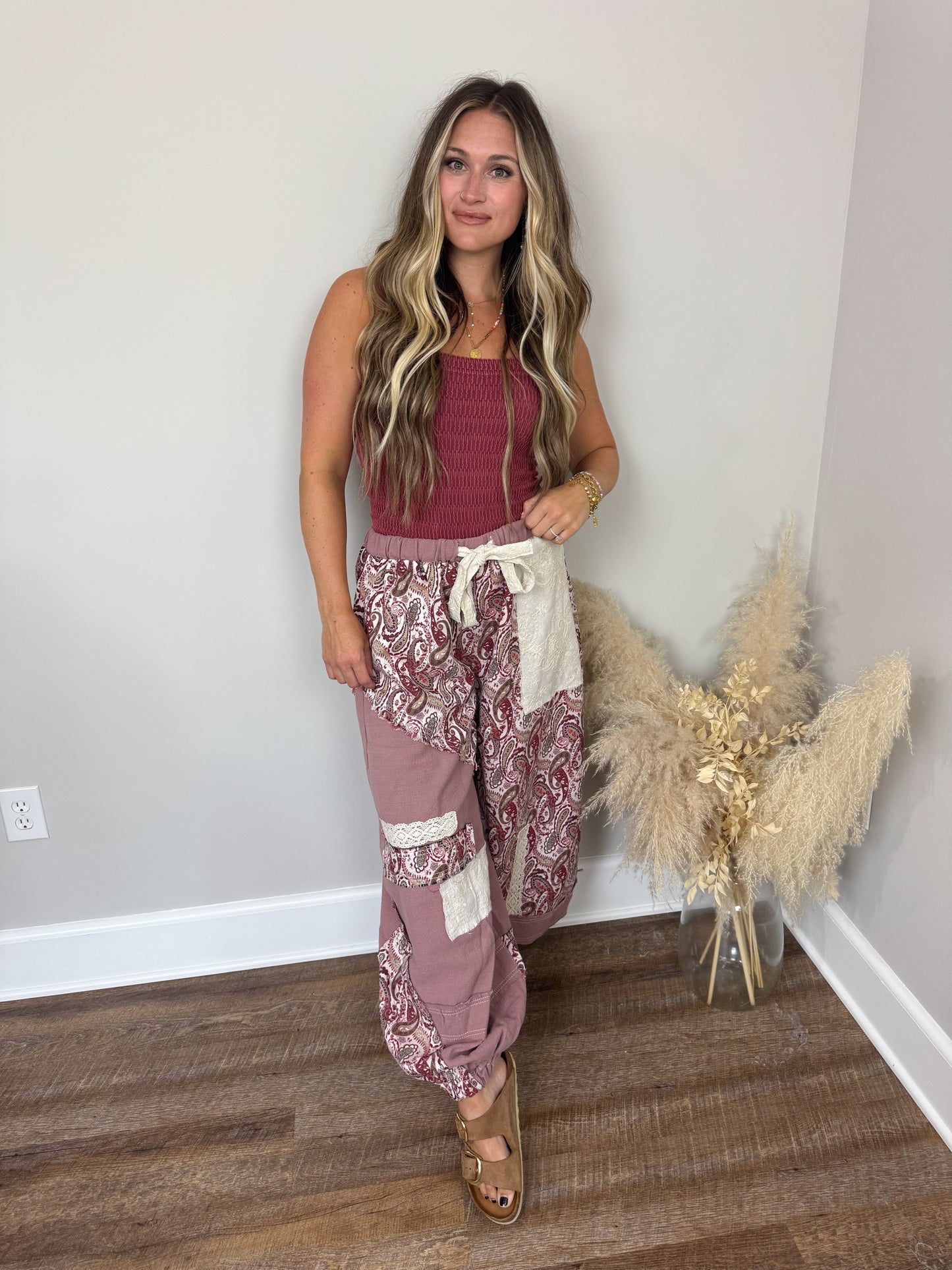 Meadow Daze Seamless Top | Brick