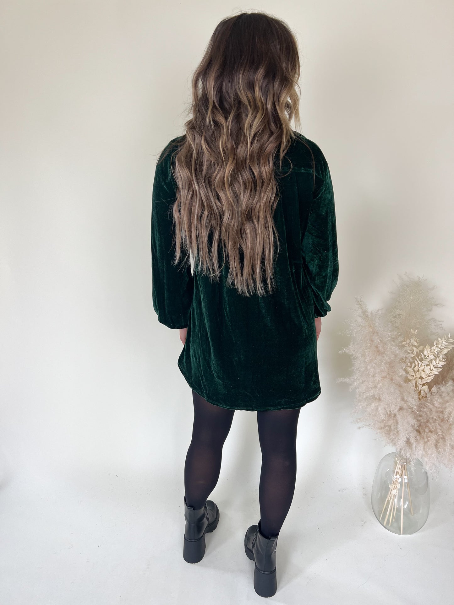 Santa Baby Velvet Dress