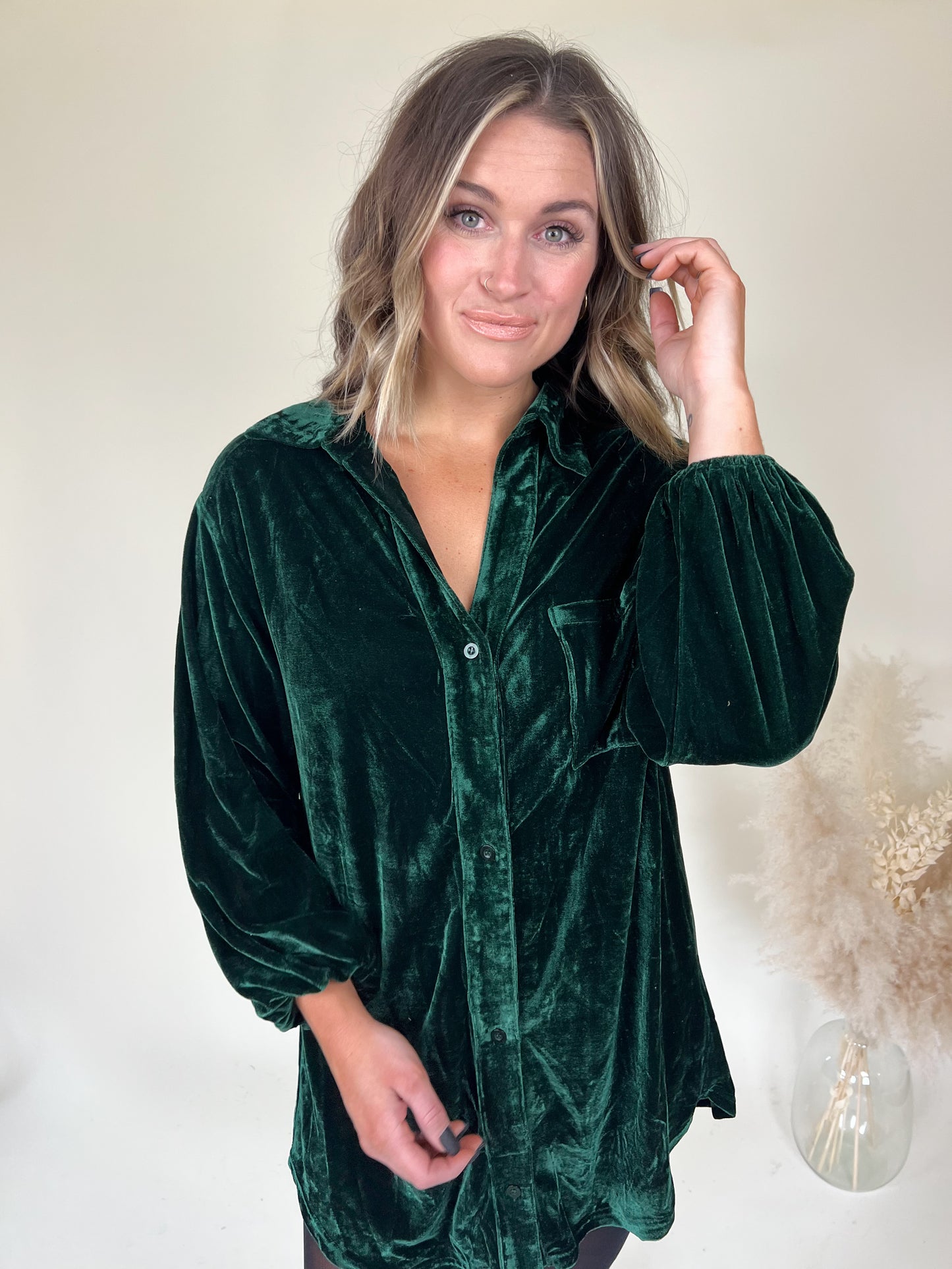 Santa Baby Velvet Dress