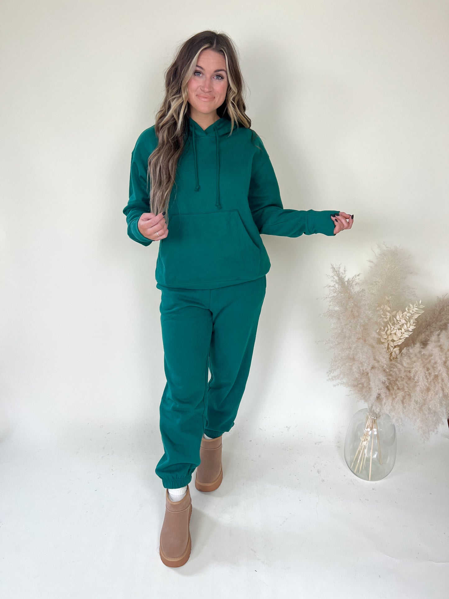 Minding My Business Joggers | Green