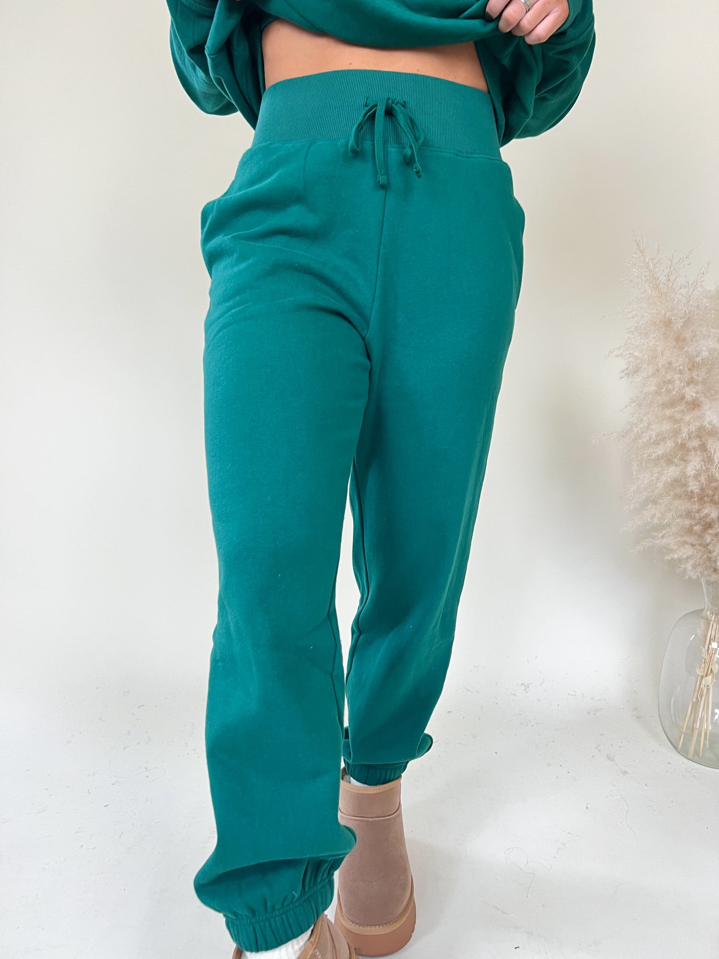 Minding My Business Joggers | Green