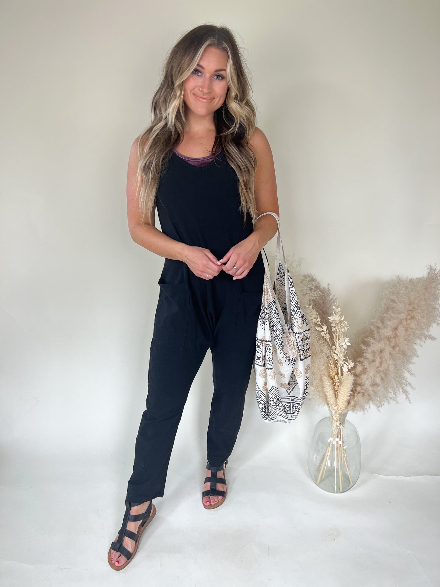Tucker Jumpsuit | Black