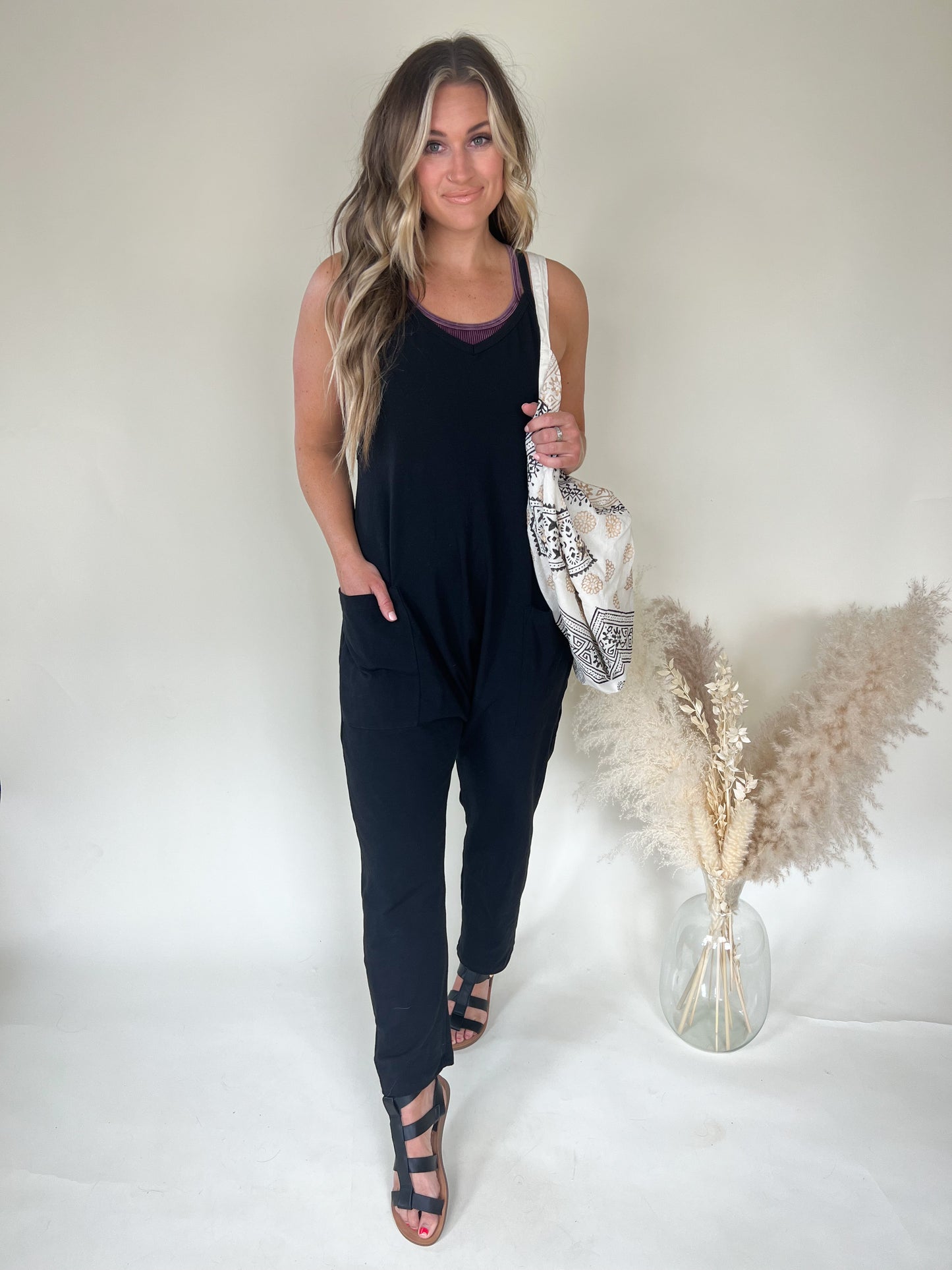 Tucker Jumpsuit | Black