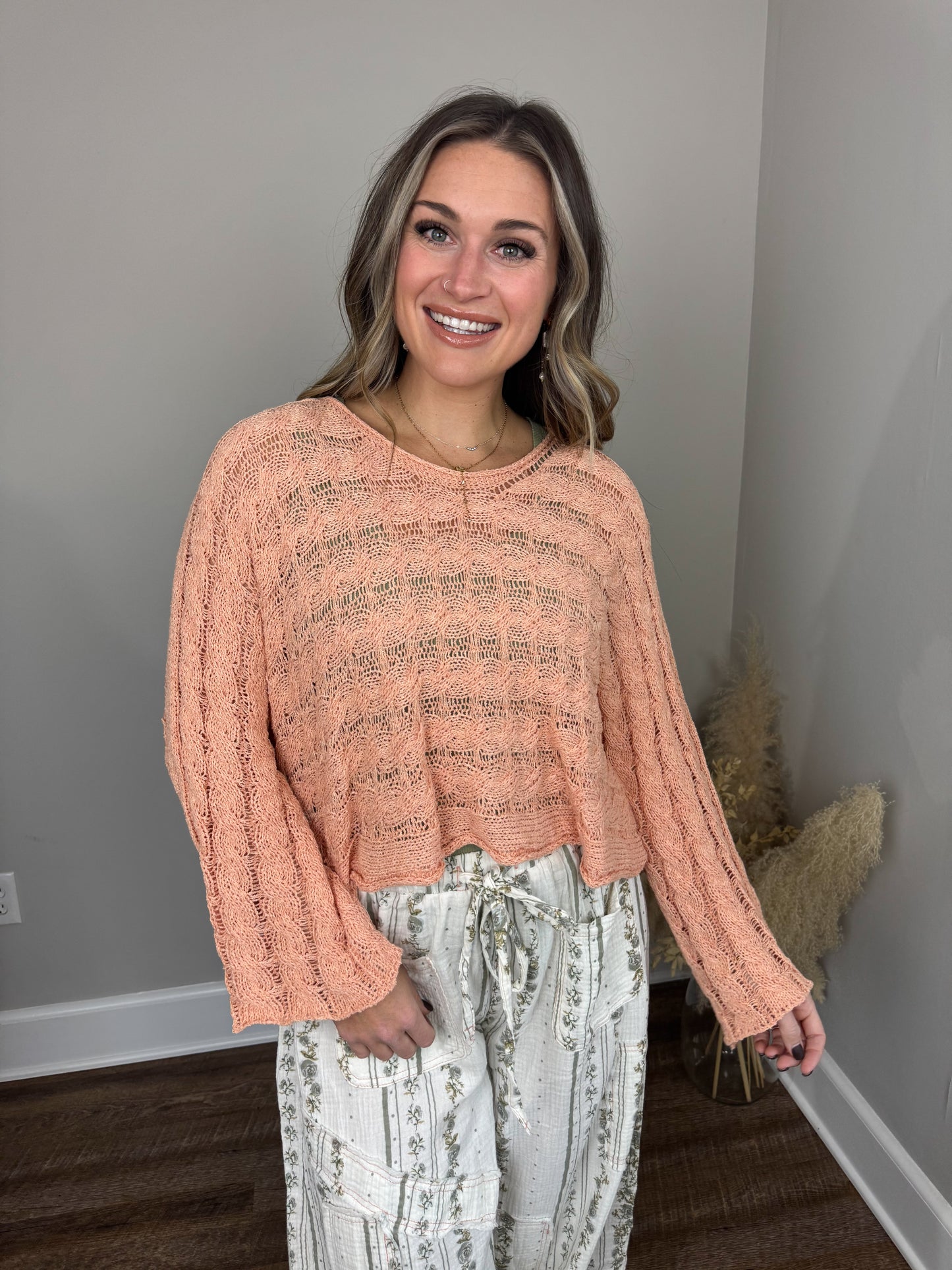 Ember Sweater | Apricot