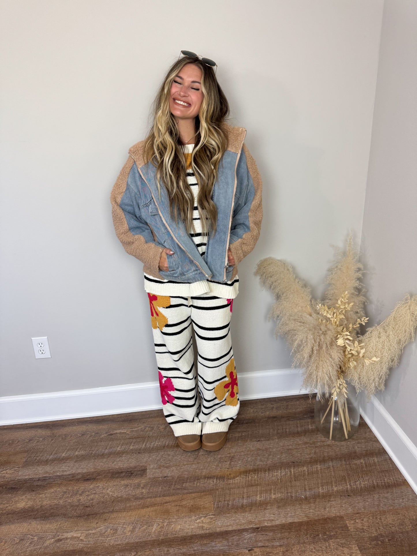 Christina Sherpa Jacket | Mocha