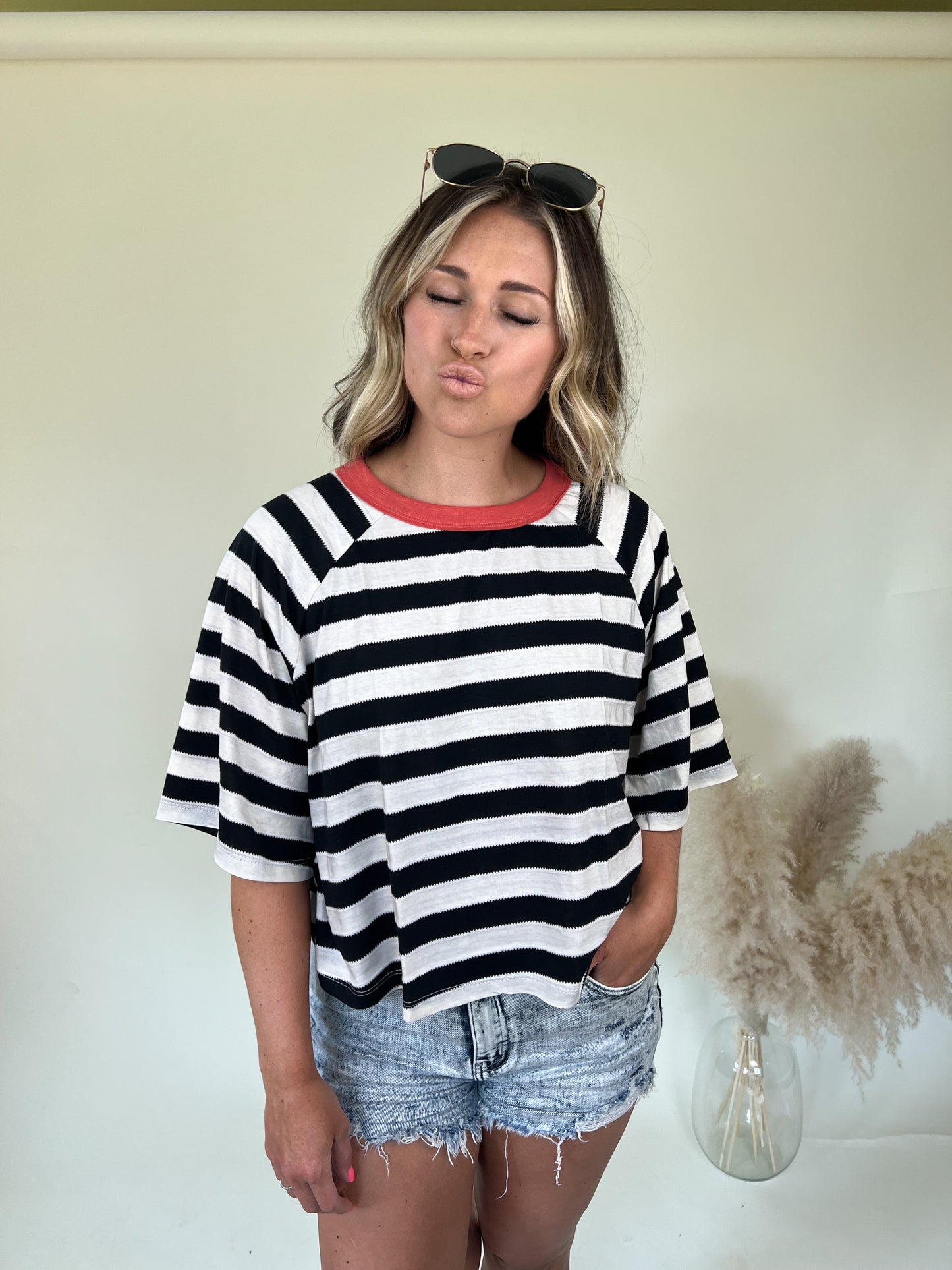 All the Time Oversized Top