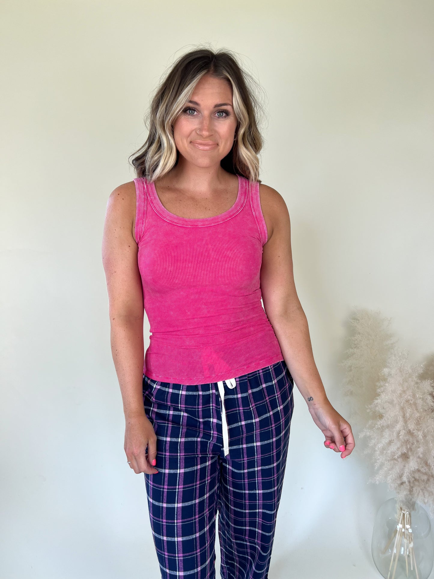 Top Shelf Tank Top | Hot Pink