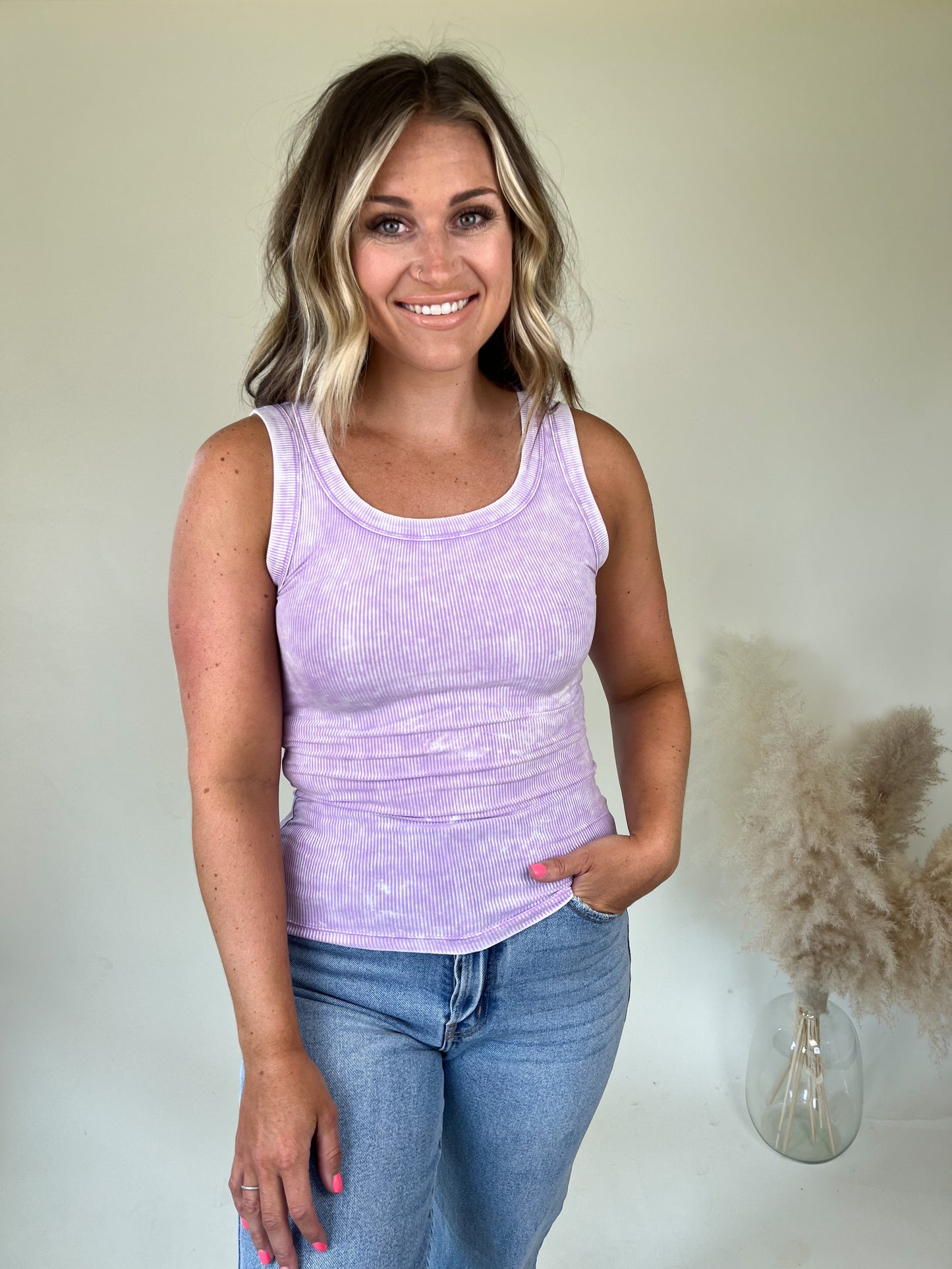 Top Shelf Tank Top | Lavender