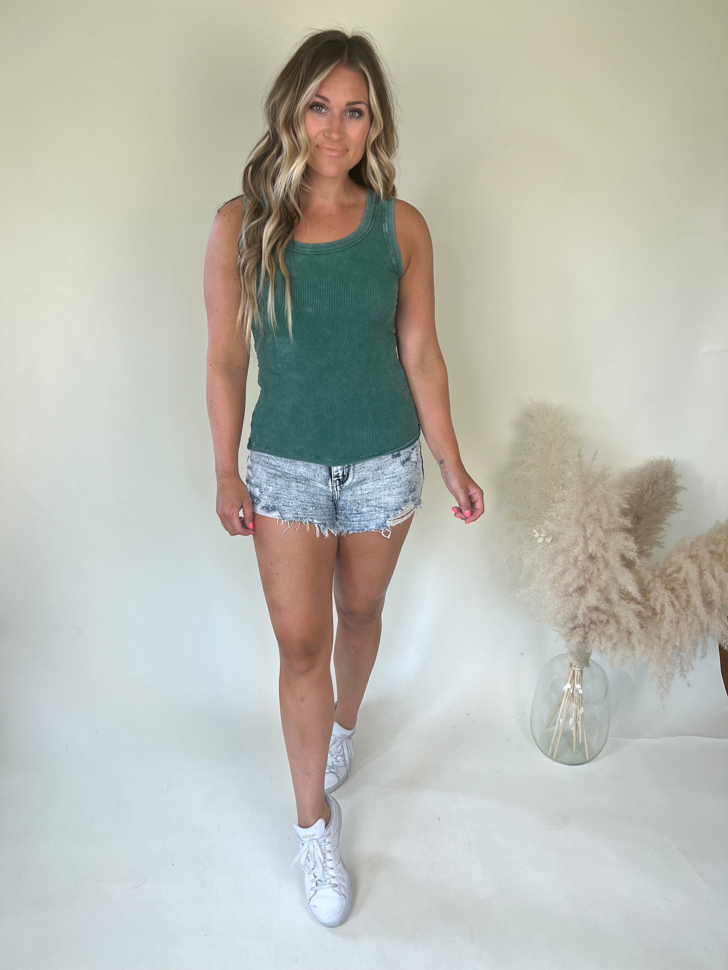 Top Shelf Tank Top | Dark Green