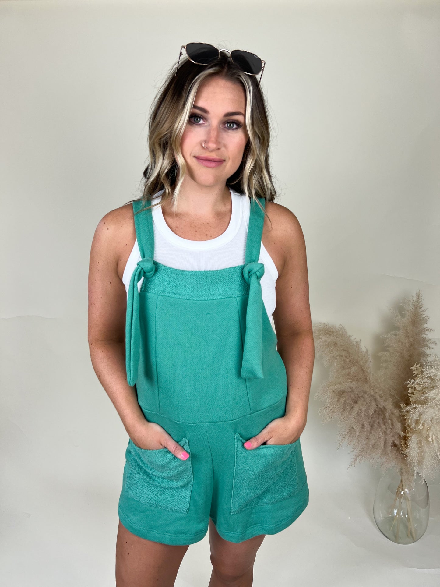 Daily Uniform Romper | Green