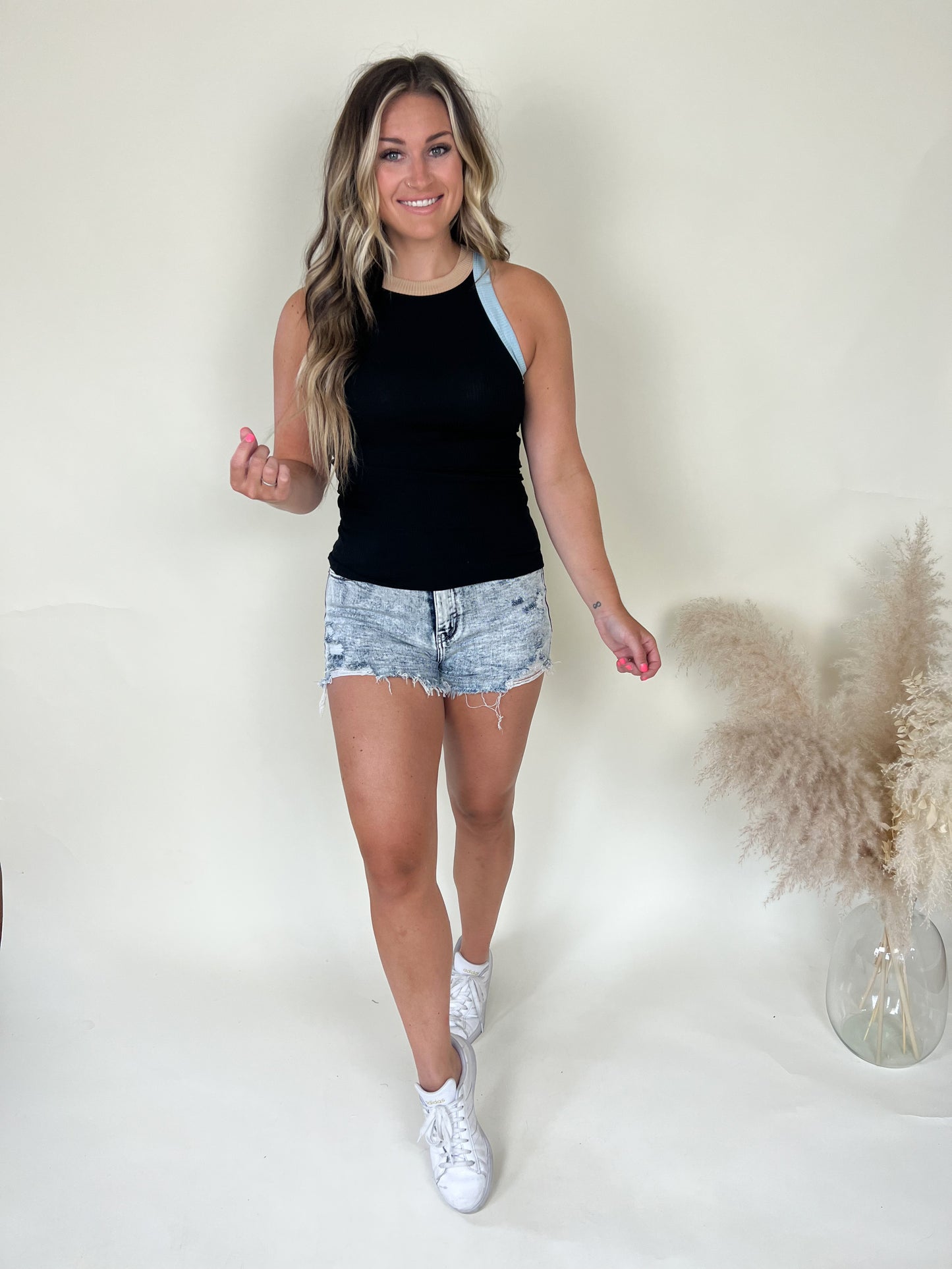 Last Night Tank Top | Black