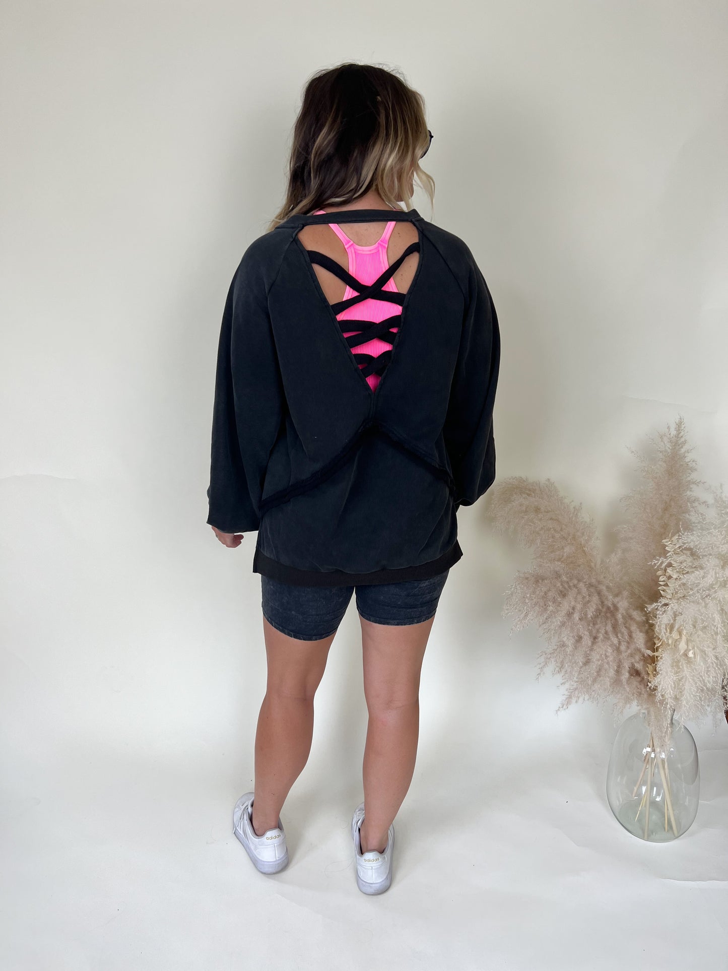 Morning Sun Pullover | Black