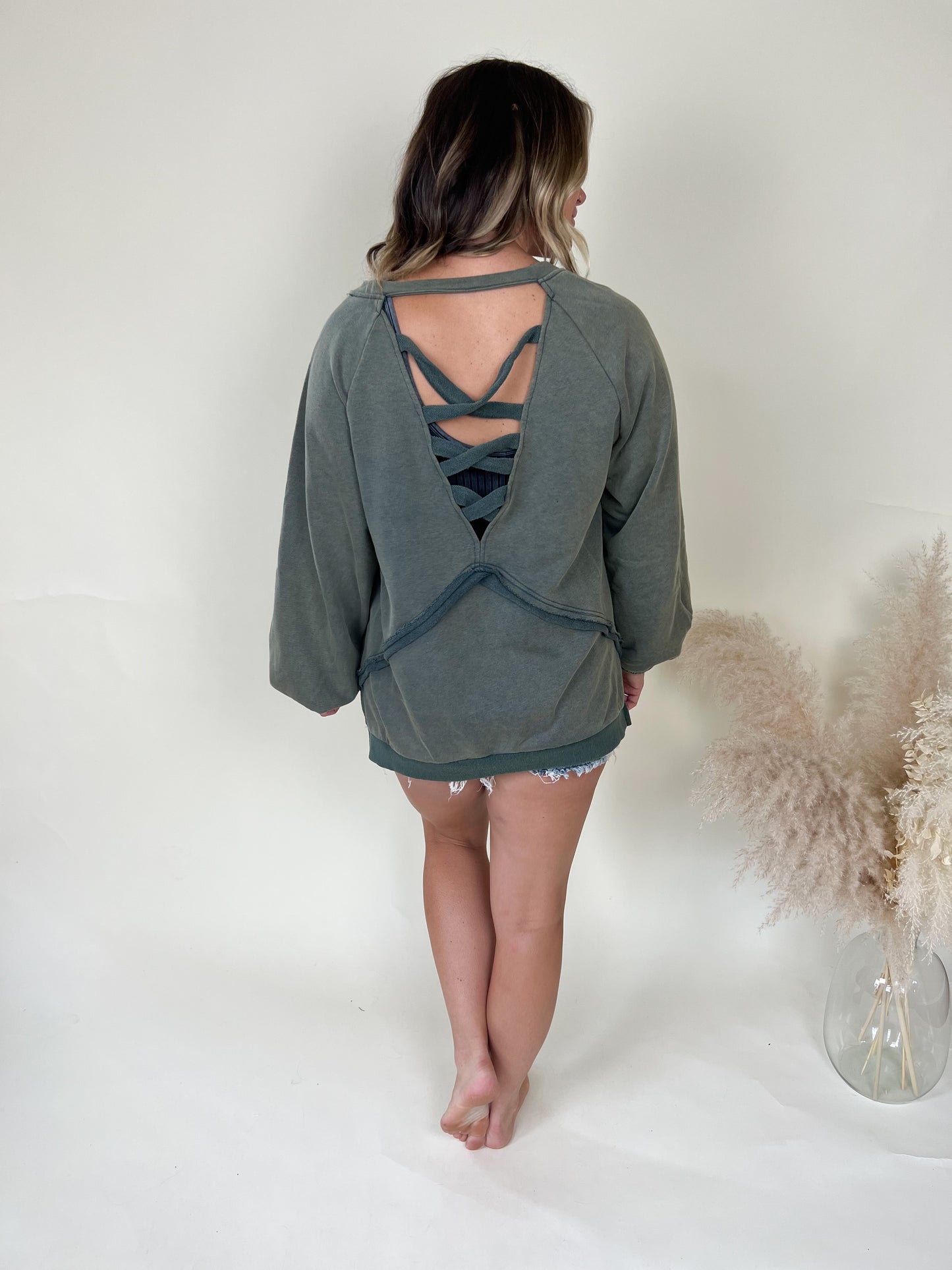Morning Sun Pullover | Green