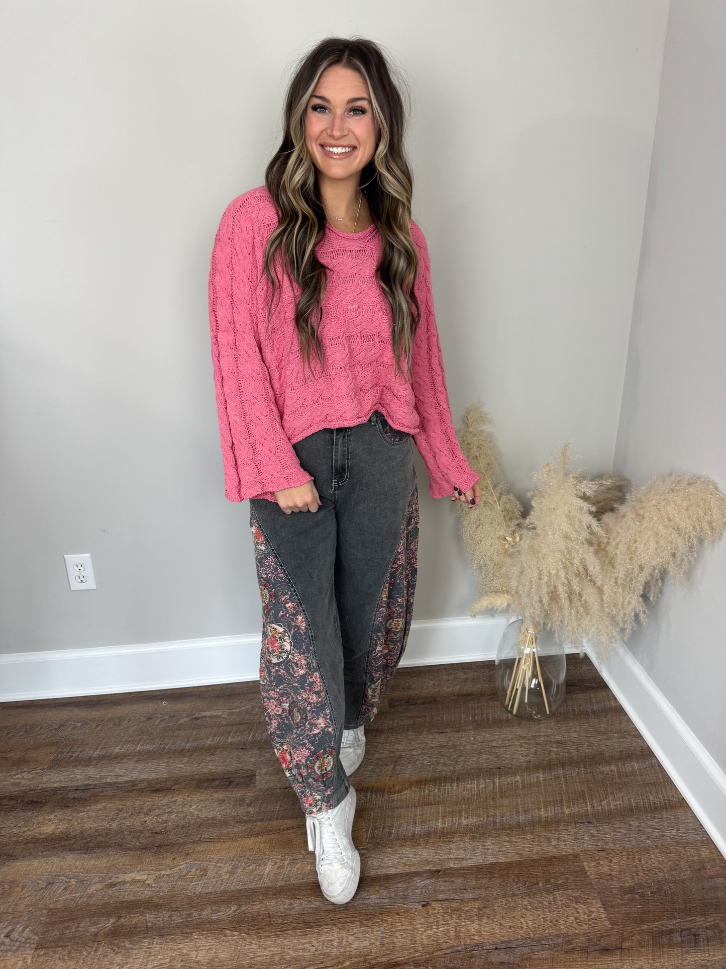 Boyfriend Denim Pants | Black