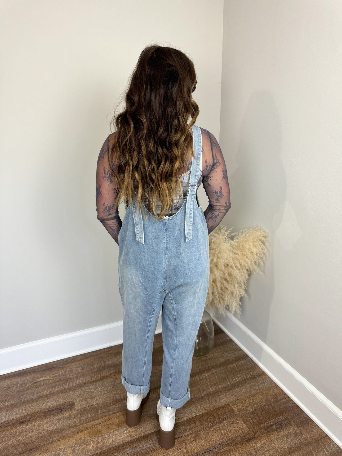 Davis Lace Top | Slate FINAL SALE
